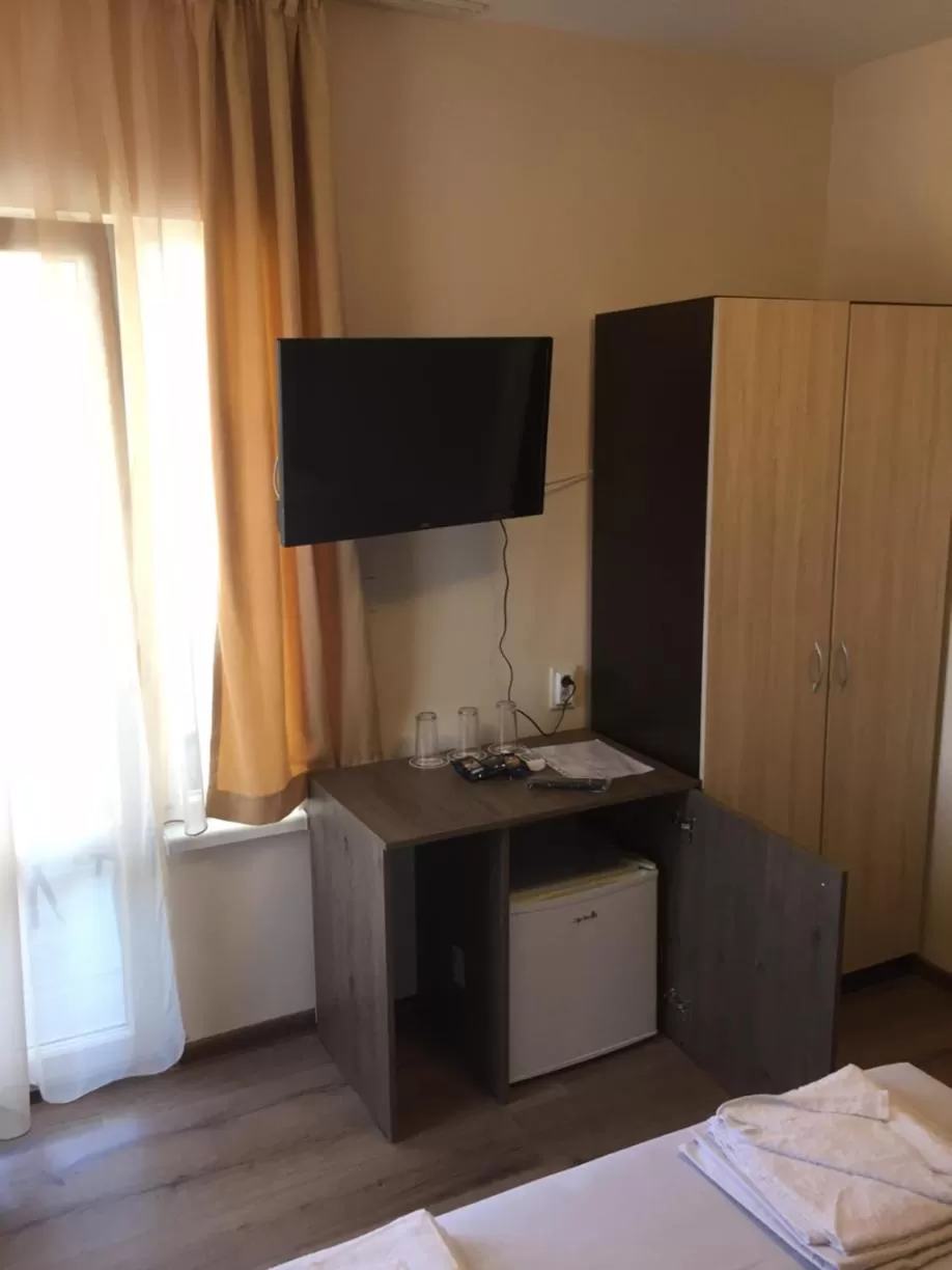 Bed in Family Hotel Malibu