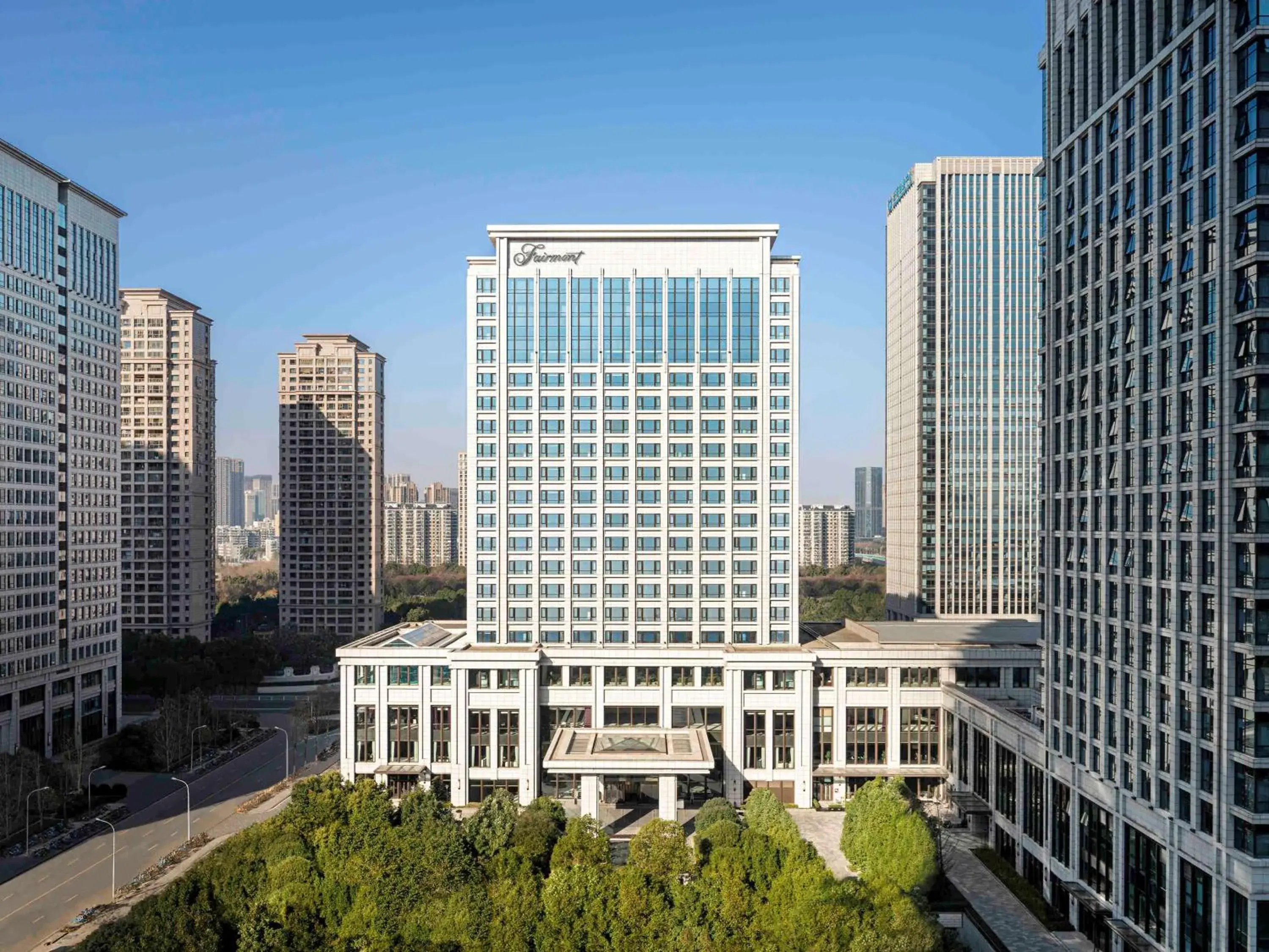 Property building in Fairmont Wuhan