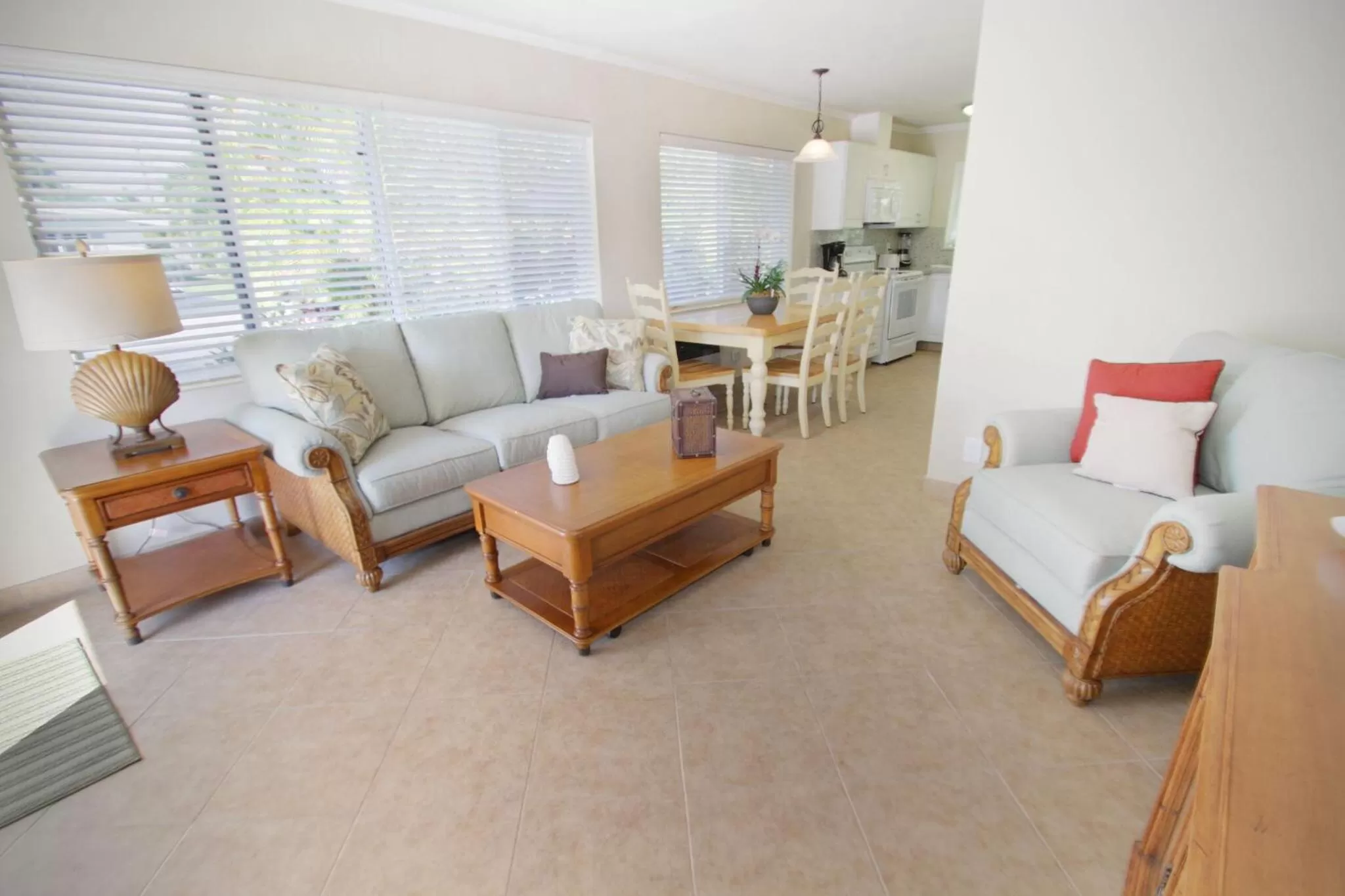 Living room, Bed in Casitas Coral Ridge