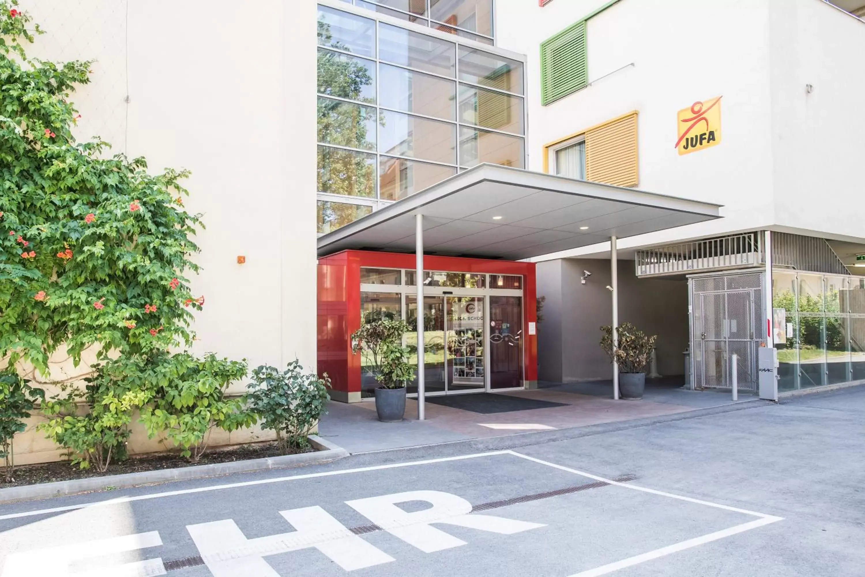 Facade/entrance in JUFA Hotel Wien City Facade/entrance in JUFA Hotel Wien City