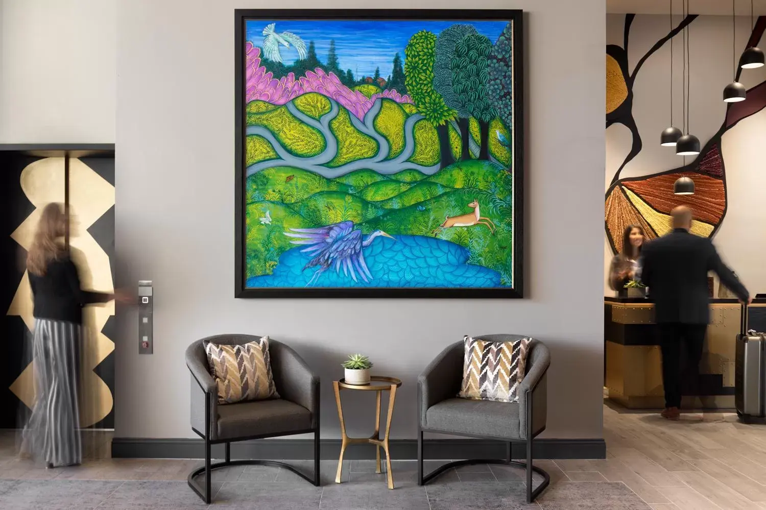 Lobby or reception in The MC, Autograph Collection Lobby or reception in The MC, Autograph Collection