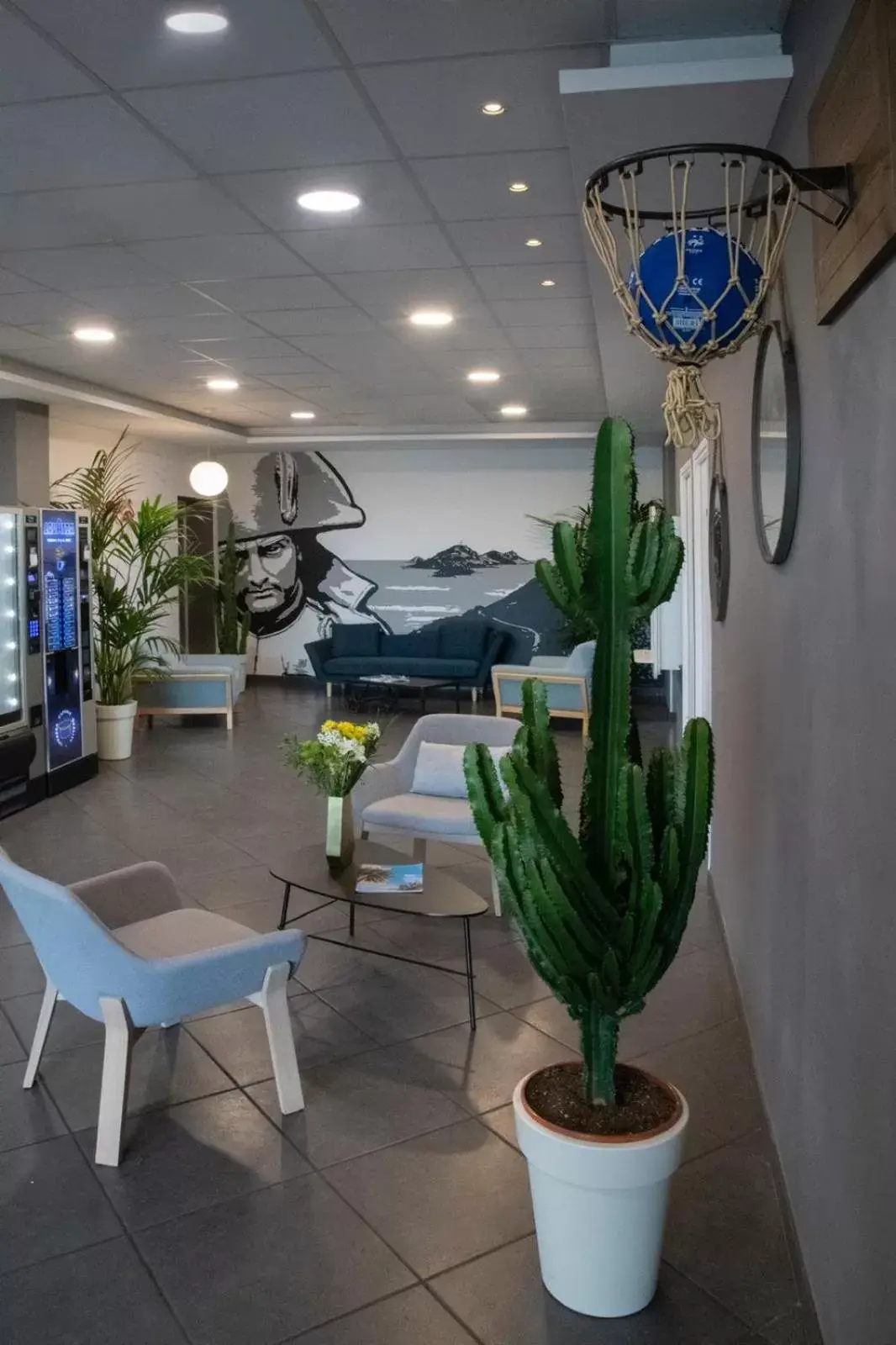 Lobby or reception in ibis budget Ajaccio