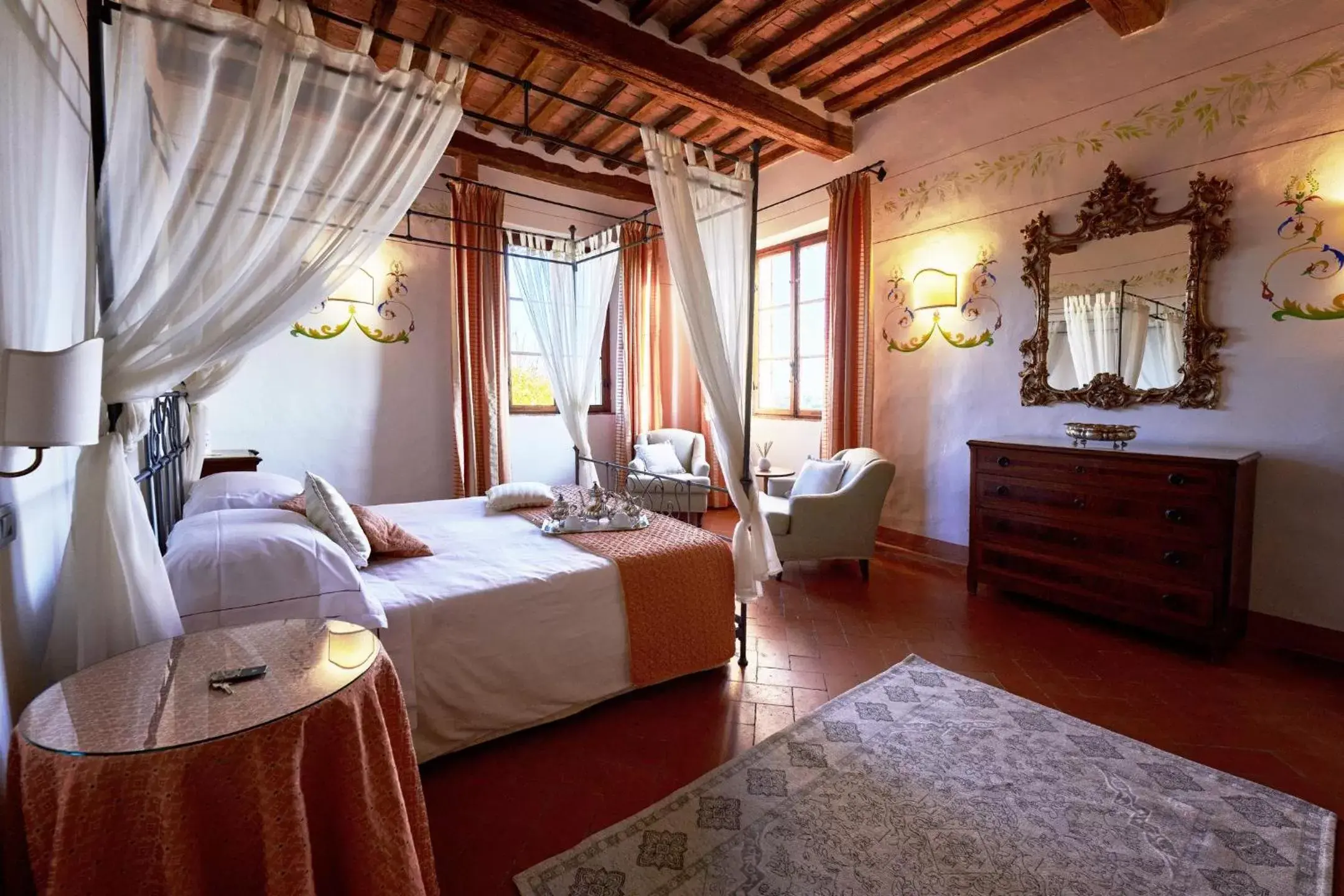 Bedroom, Bed in Villa Curina Resort
