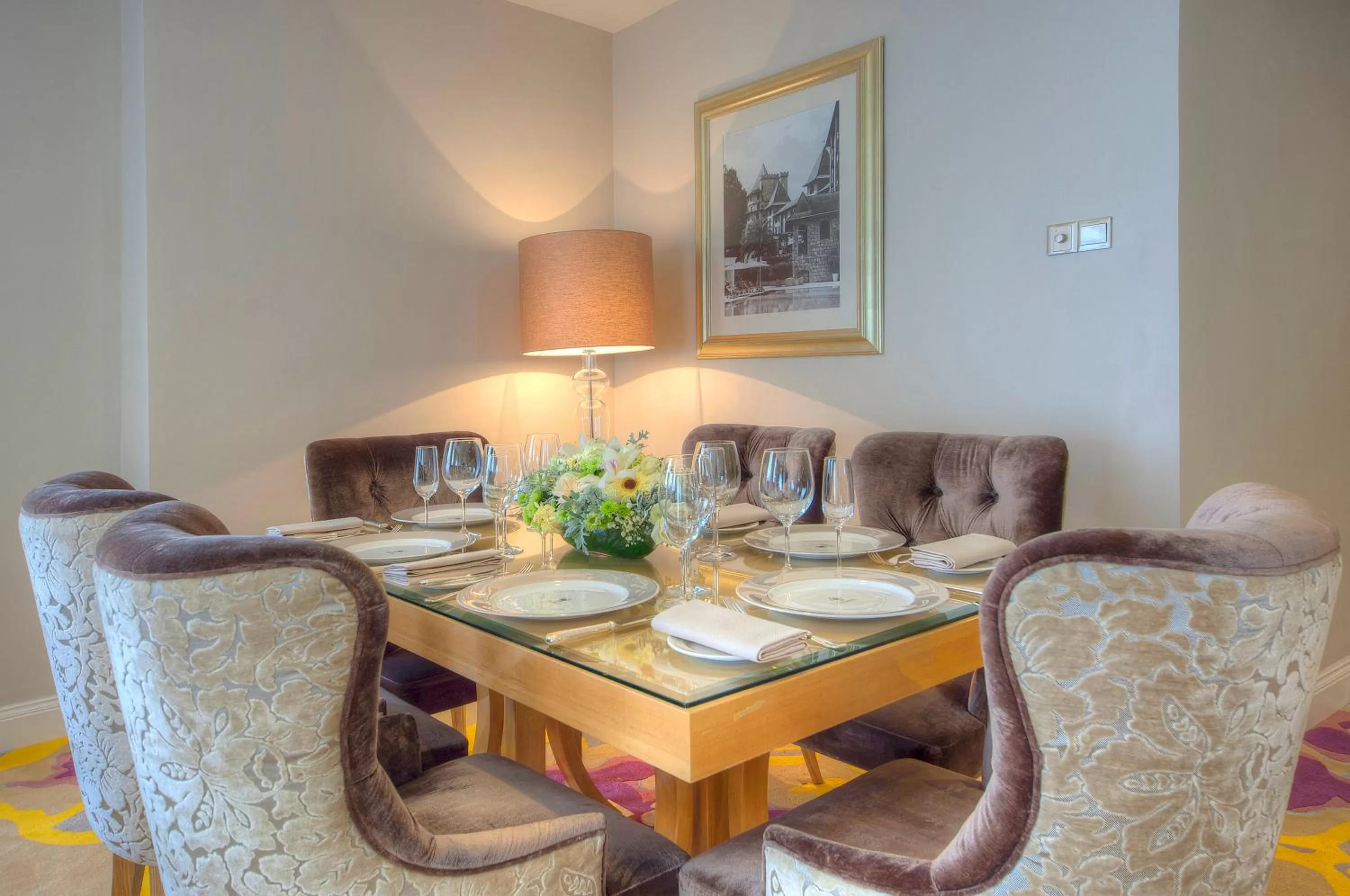 Dining area in The Chateau Spa & Wellness Resort