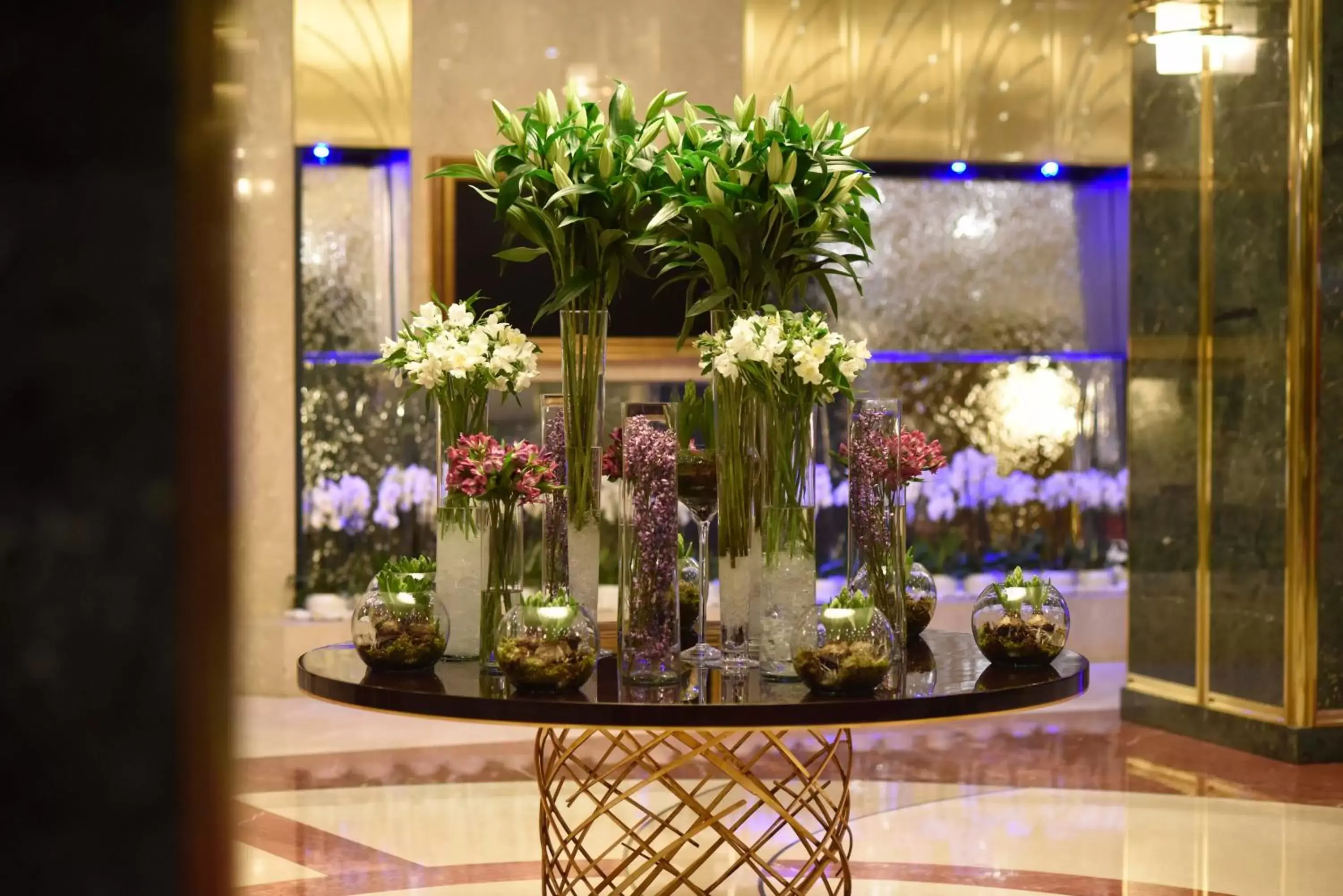 Lobby or reception in Grand Hotel Bucharest