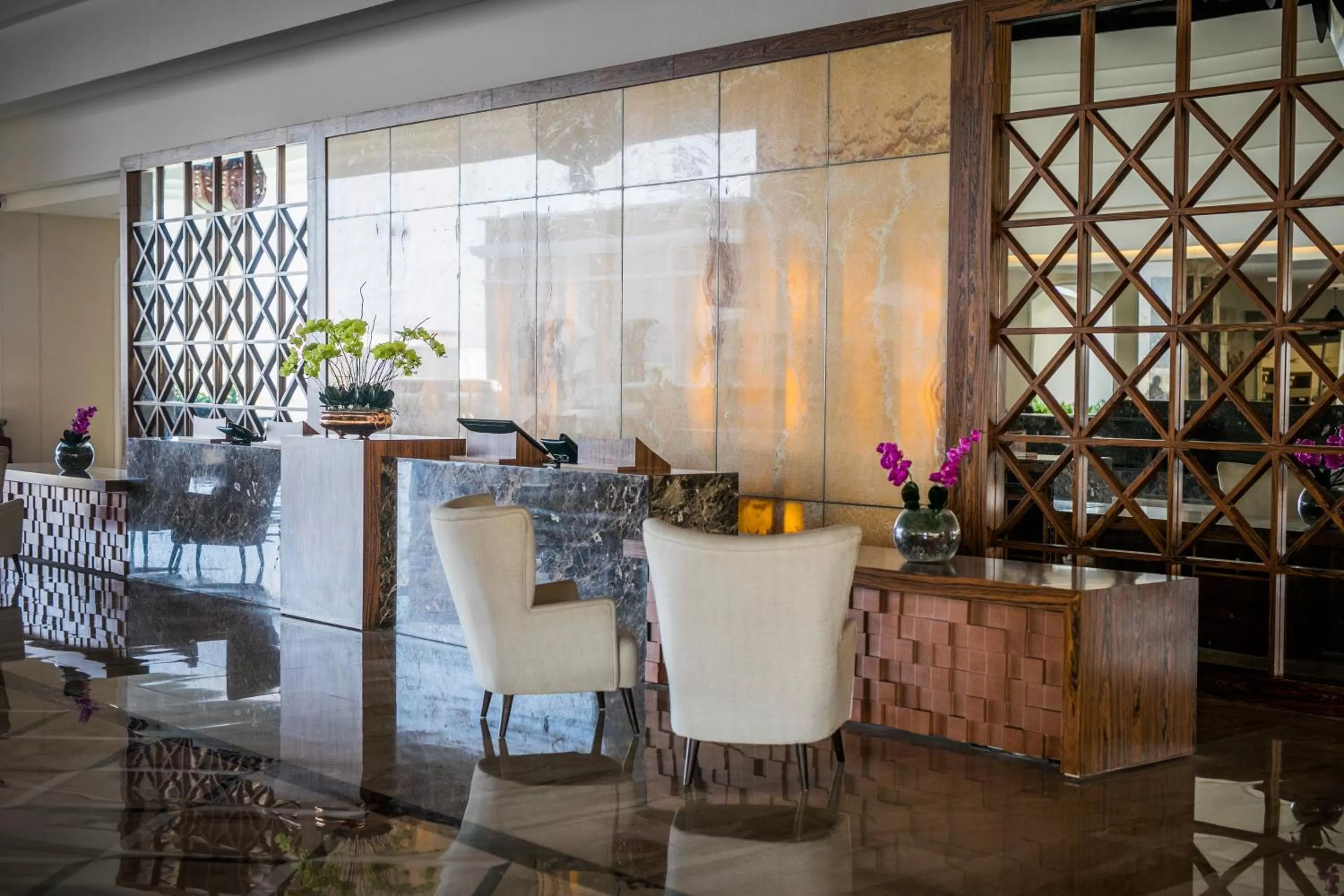 Lobby or reception in Majestic Mirage Punta Cana, All Suites – All Inclusive