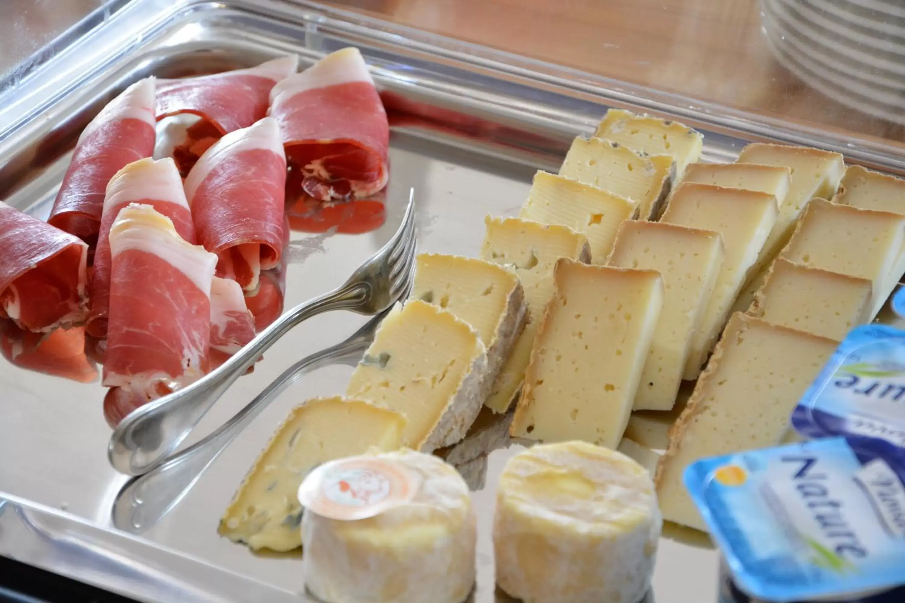 Buffet breakfast in Hotel Le Faranchin Buffet breakfast in Hotel Le Faranchin