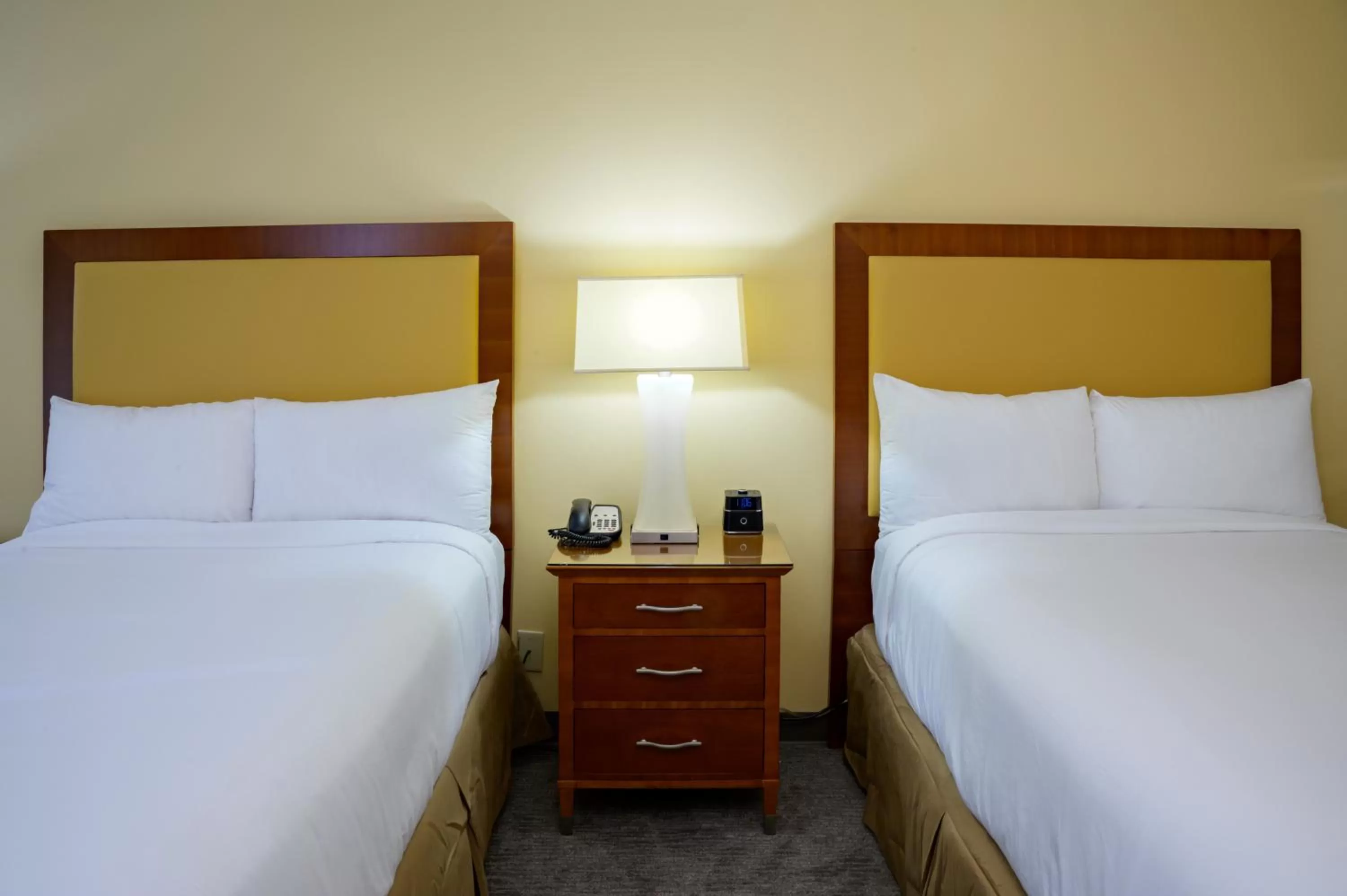 Bed in Airtel Plaza Hotel