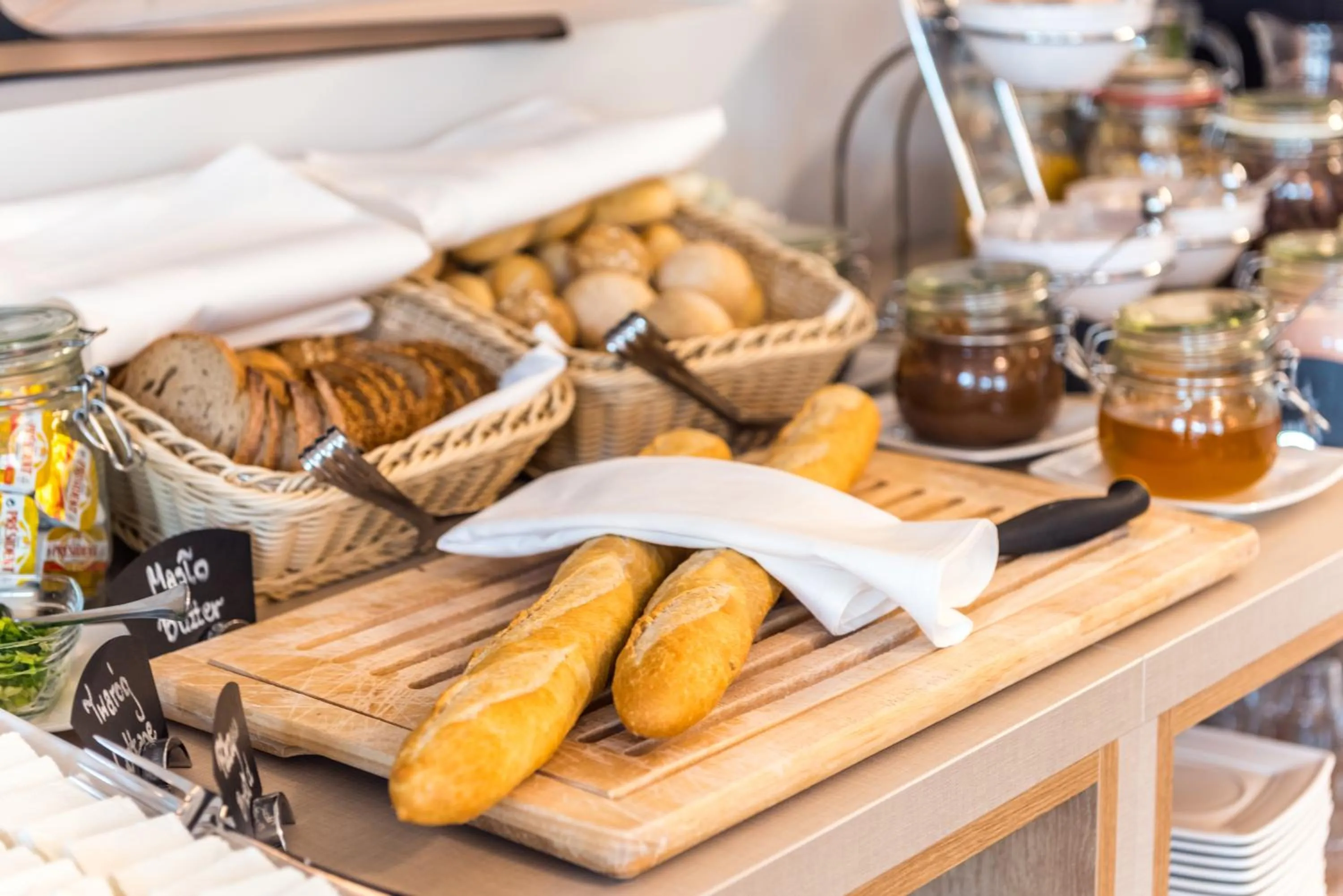 Buffet breakfast in Best Western Hotel Jurata