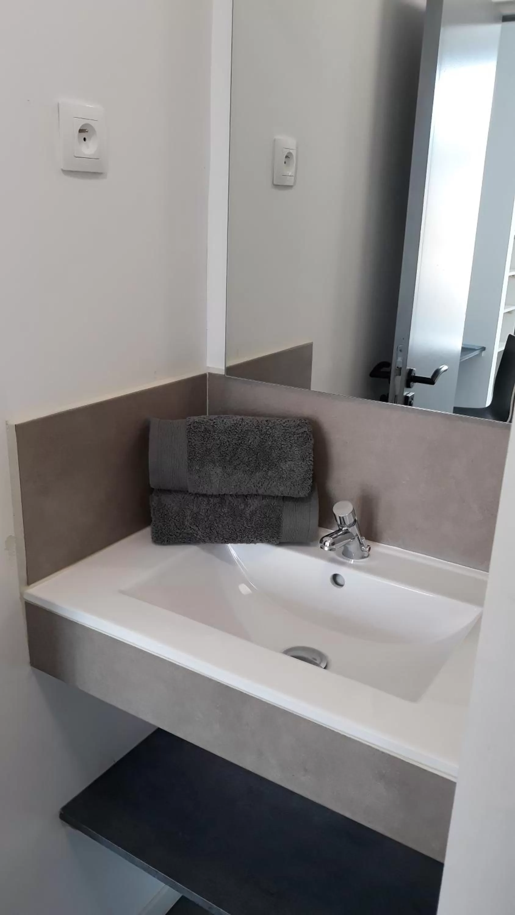 Bathroom in Les chambres de l'Abbaye