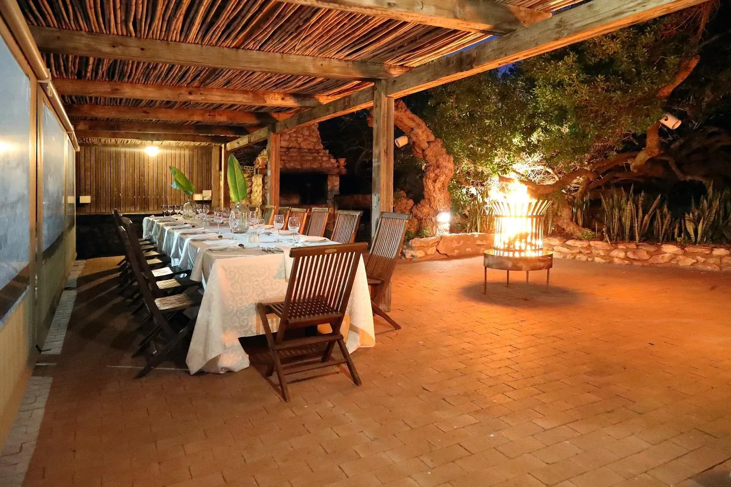 BBQ facilities in Blue Bay Lodge