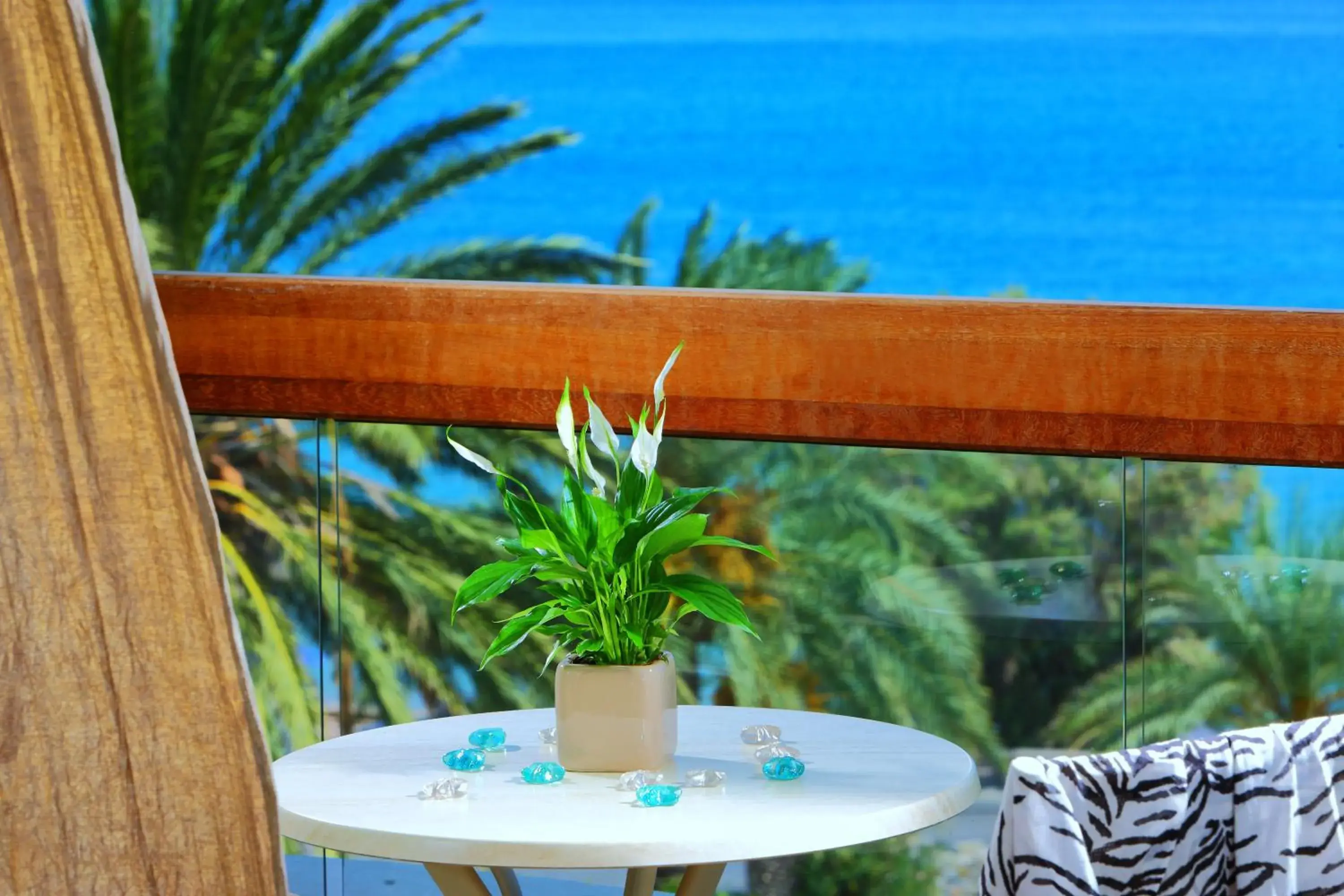 Balcony/Terrace in Sitia Beach City Resort & Spa