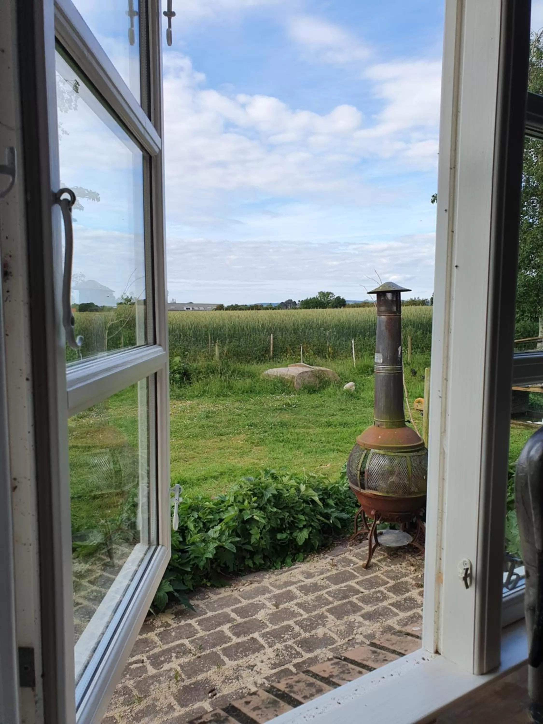 View (from property/room) in Skortskær Bondegårdsferie