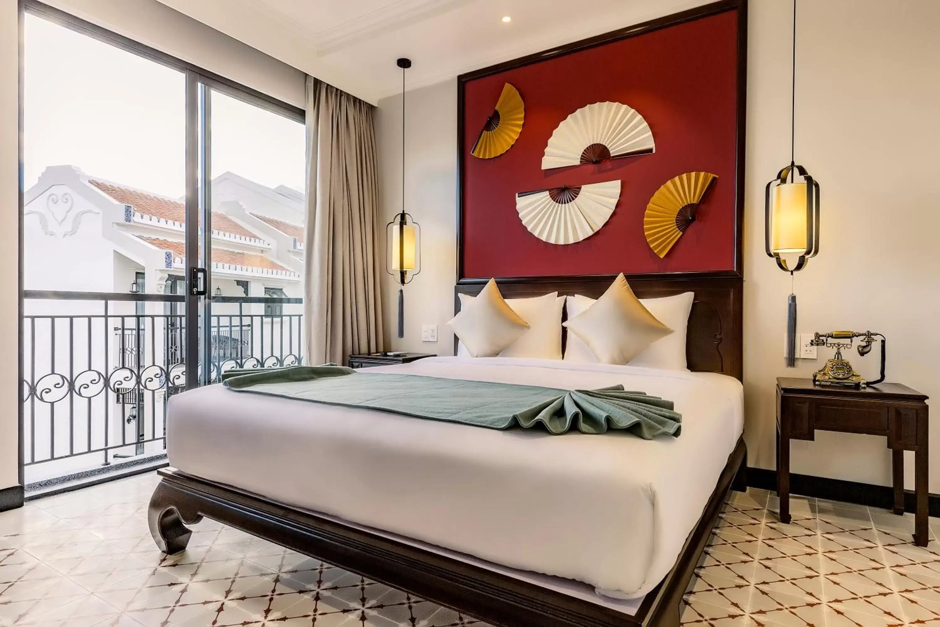 Deluxe Double Room with Pool View in Laluna Hoi An Riverside Hotel & Spa