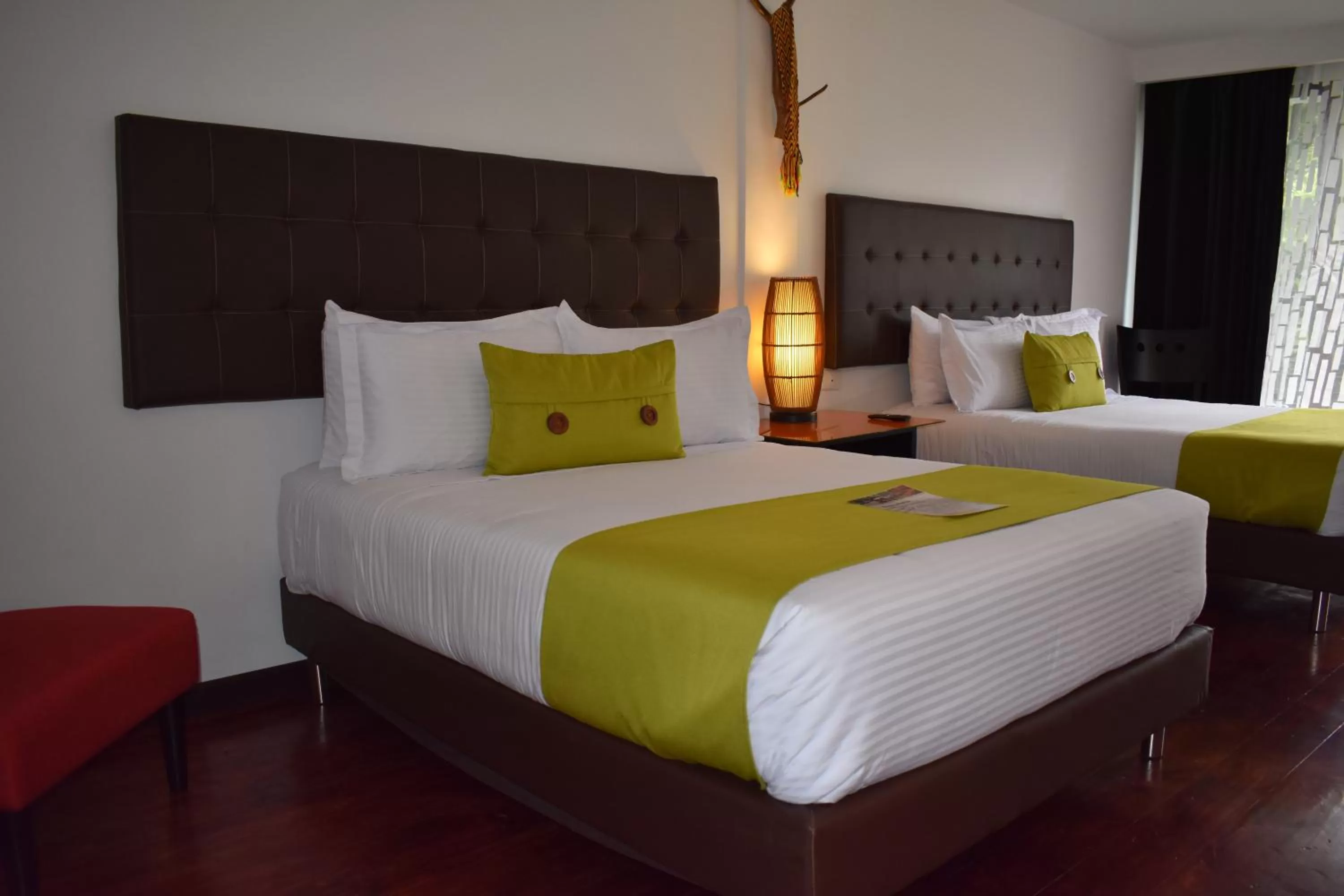 Bed in Hotel Bambu Inn