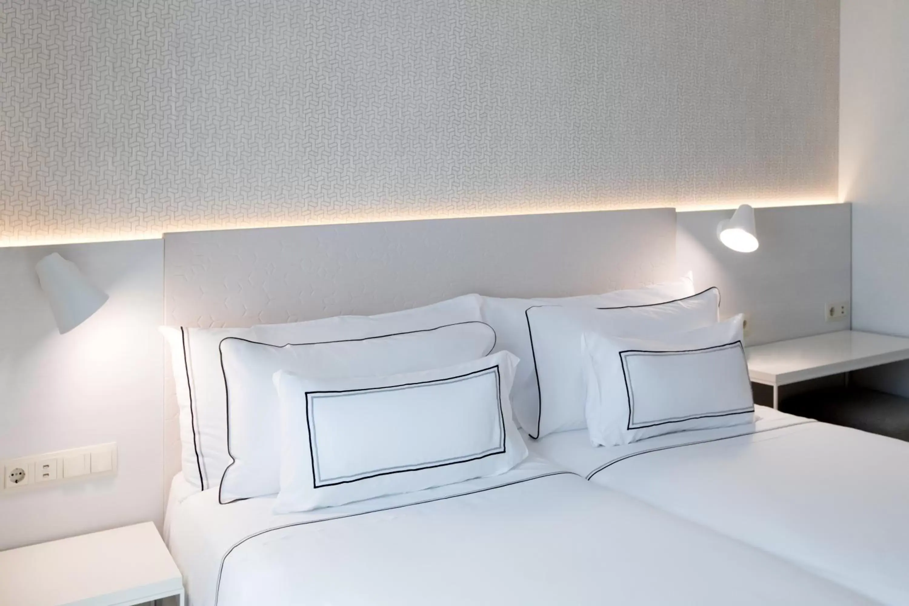 Bed in Hotel Salamanca Montalvo