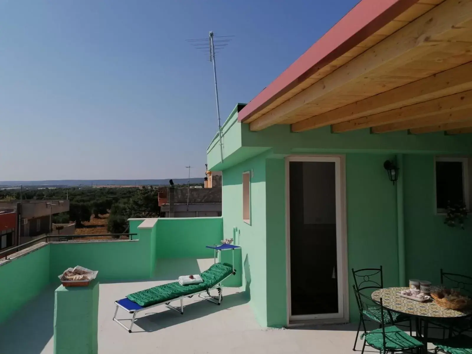 Balcony/Terrace, Pool View in B&B Lo Smeraldo