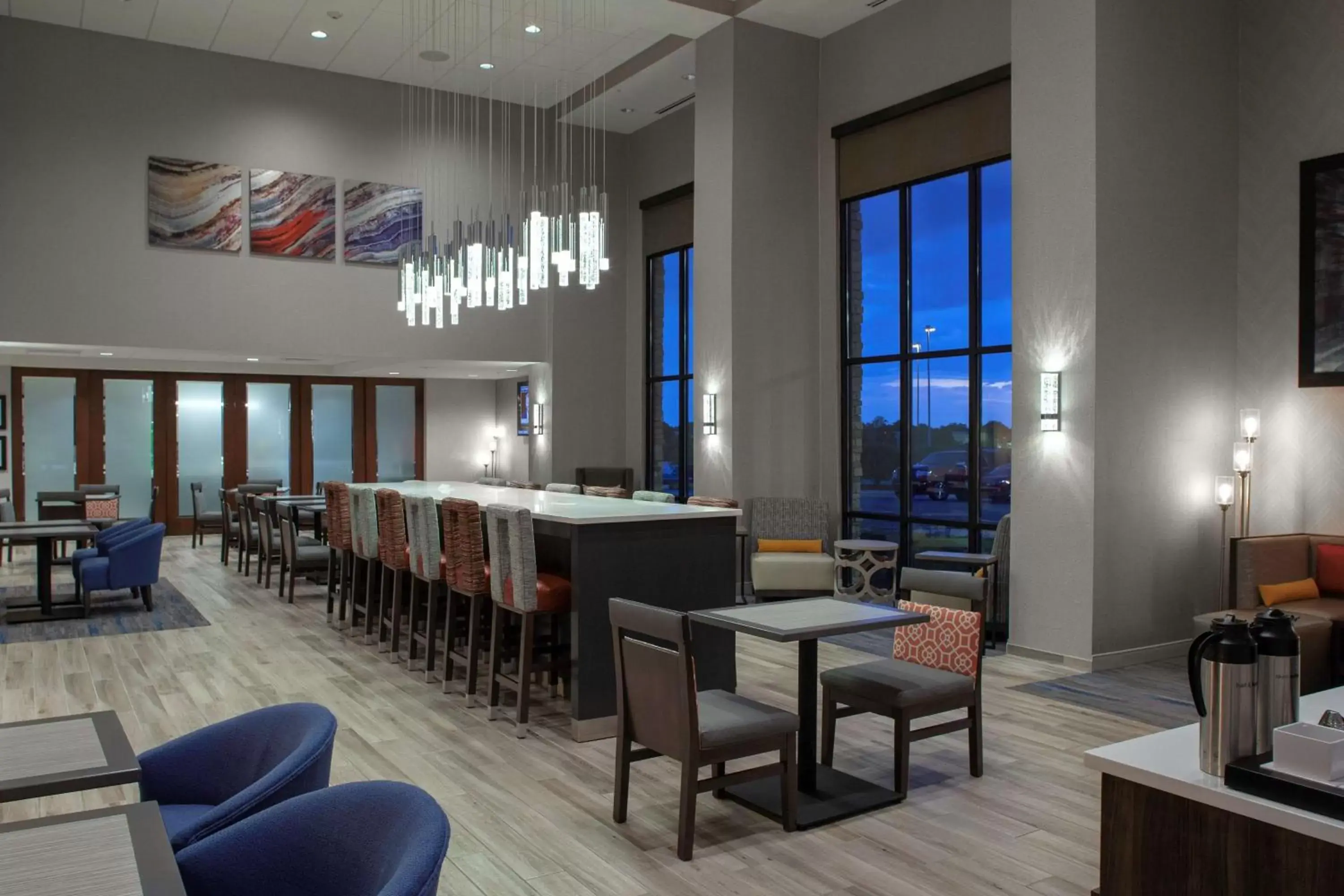 Lobby or reception, Restaurant/Places to Eat in Hampton Inn & Suites Chicago-Burr Ridge