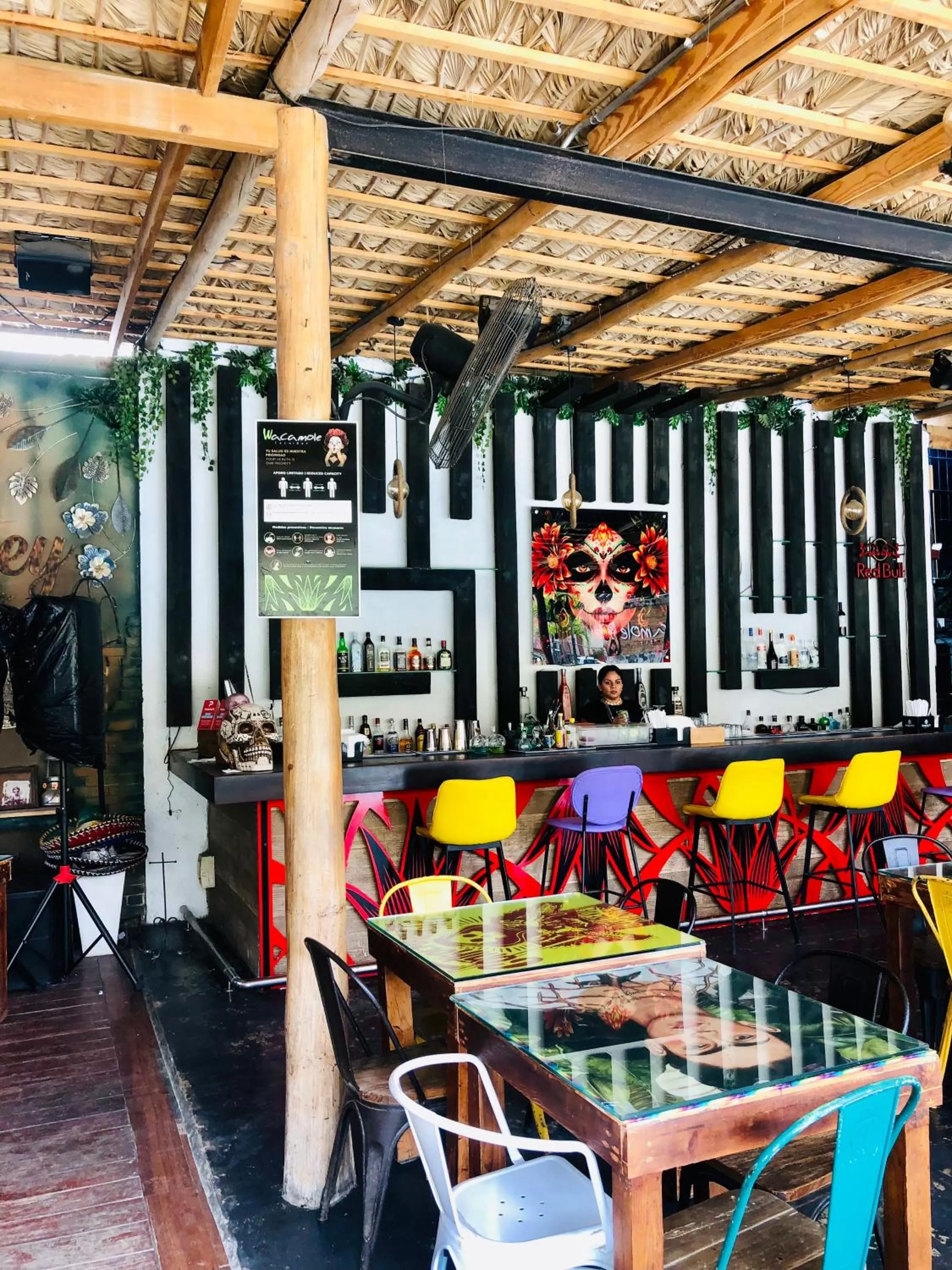 Restaurant/places to eat, Lounge/Bar in Los Corales Luxury Villas Beach Club and Spa