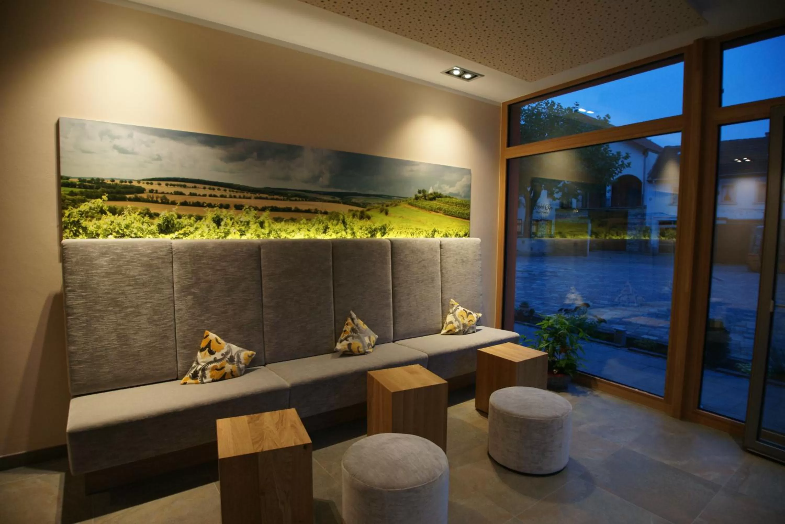 Lounge or bar in Landhotel im Klostereck Strubel-Roos