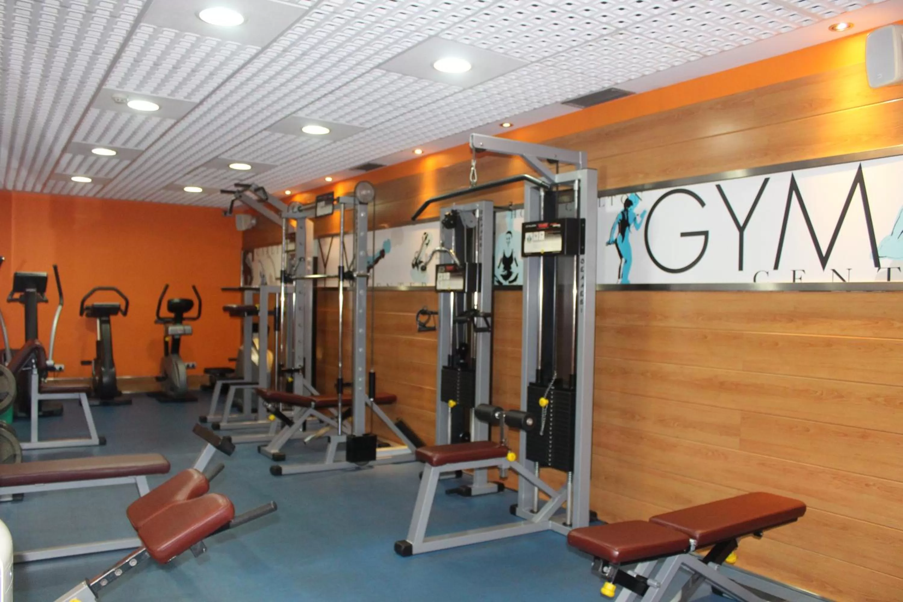 Fitness centre/facilities in Hotel Carlton
