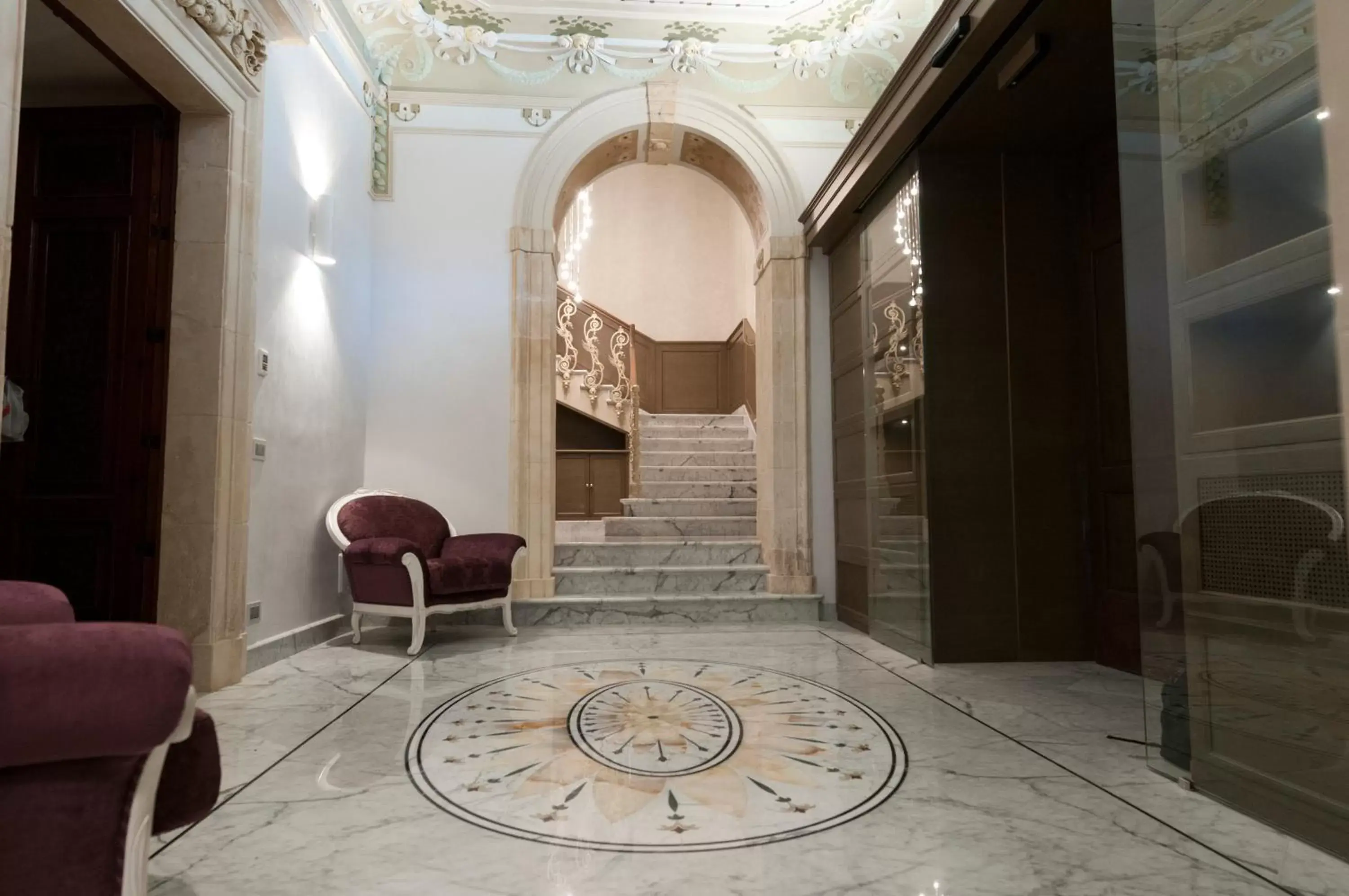 Lobby or reception in Palazzo Favacchio - Patanè