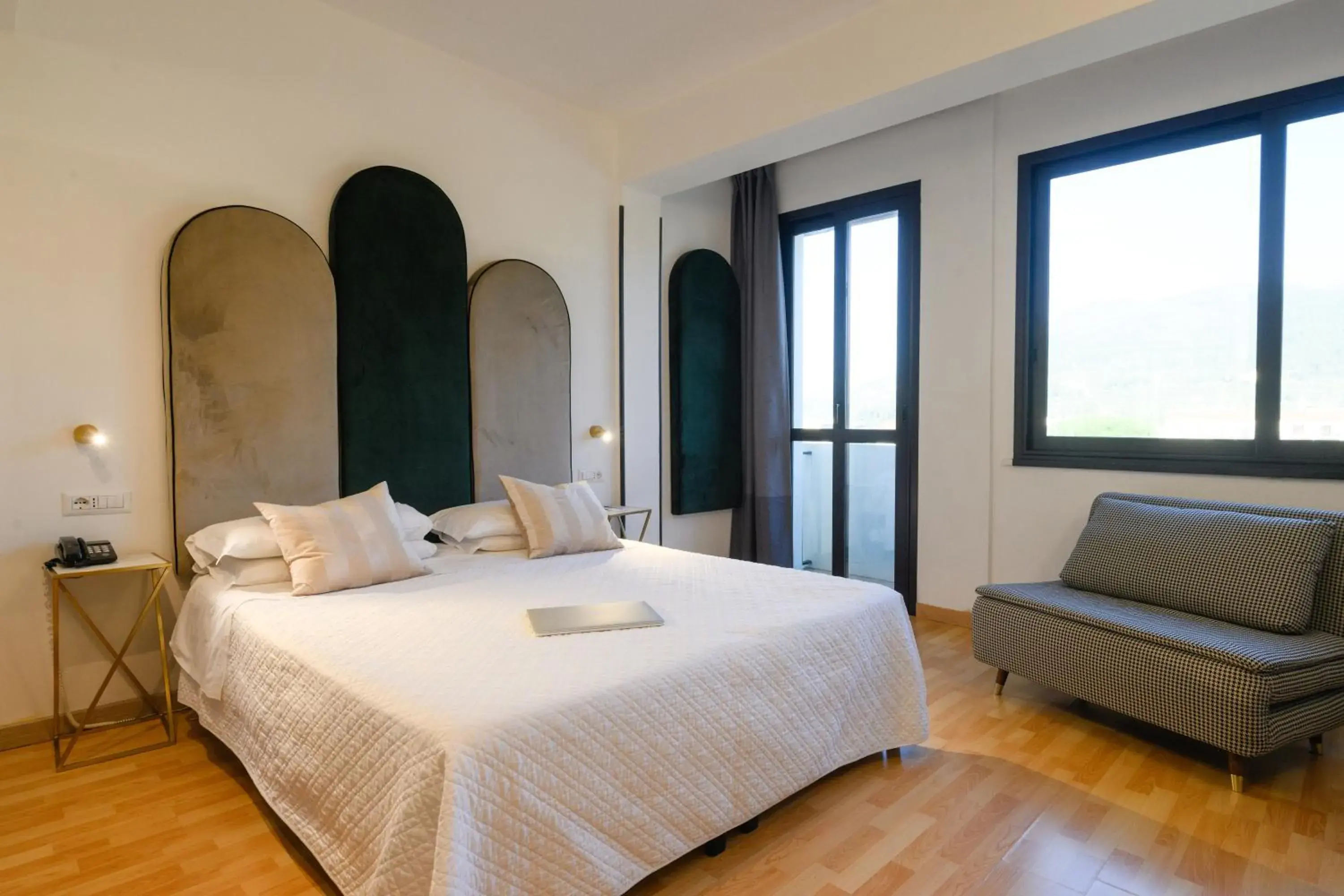 Bedroom, Bed in Art Hotel Milano