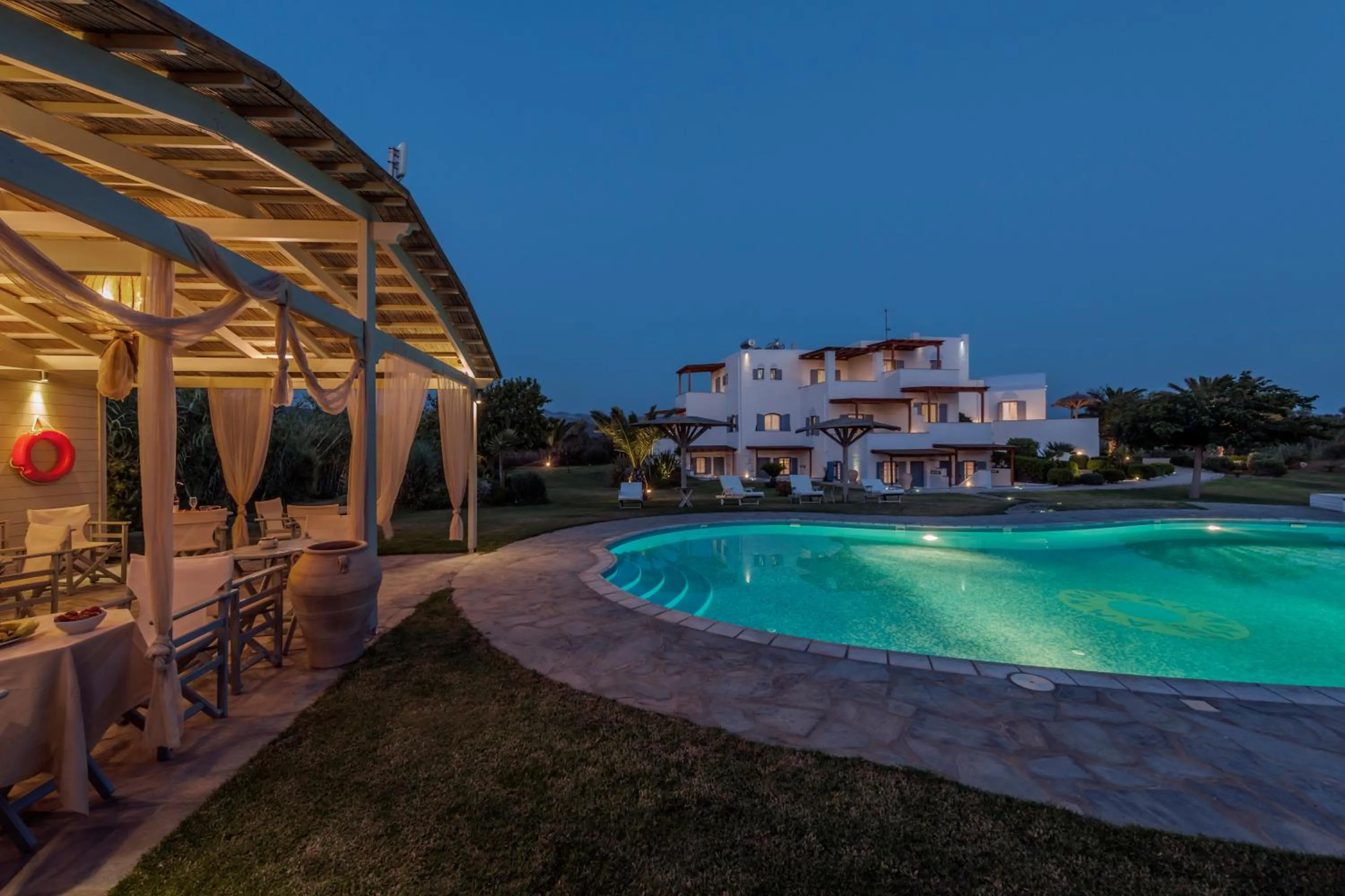 Lounge or bar in Ammos Naxos Exclusive Apartments & Studios