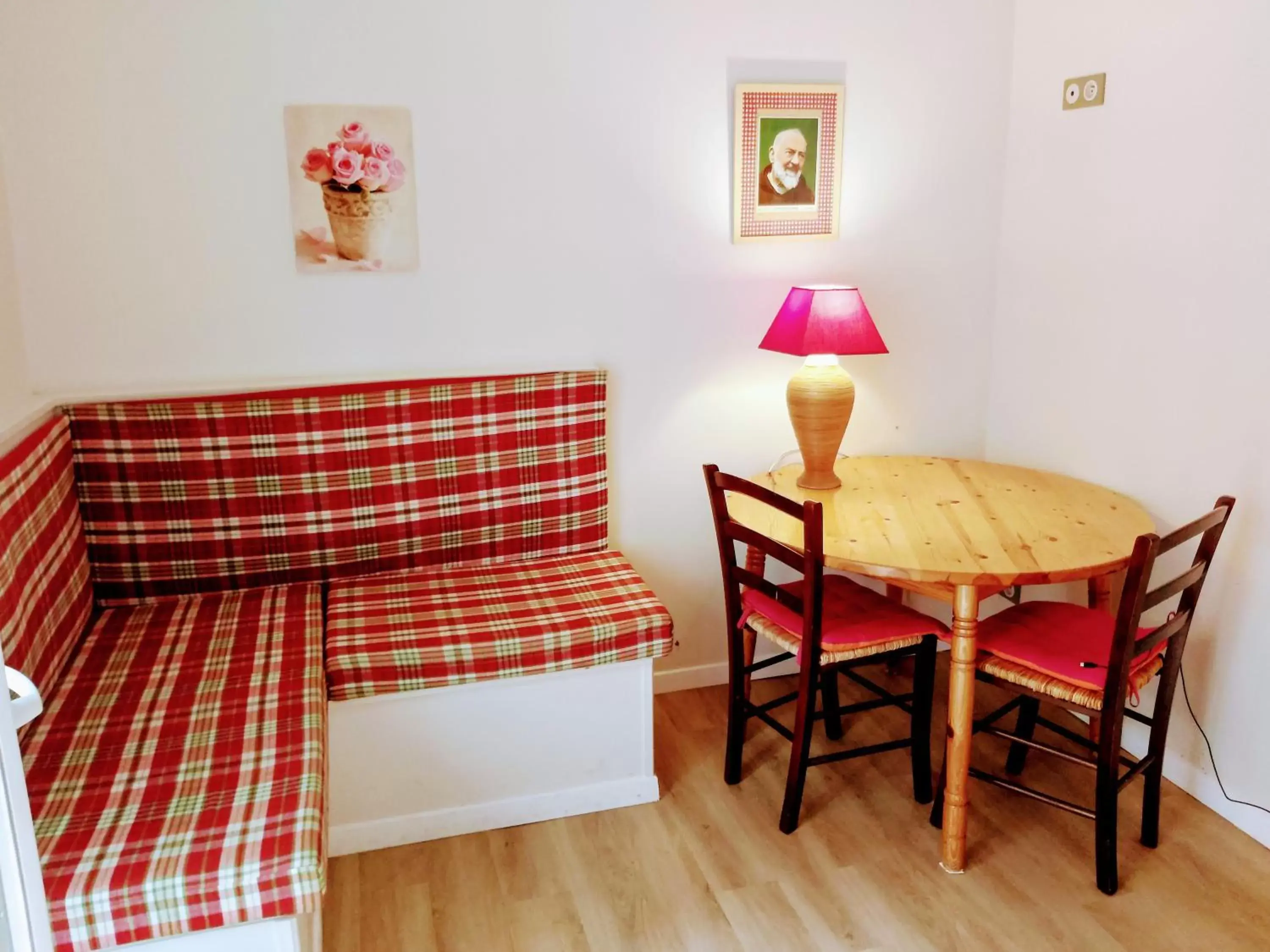 Living room, Dining Area in Au Berceau de Bernadette