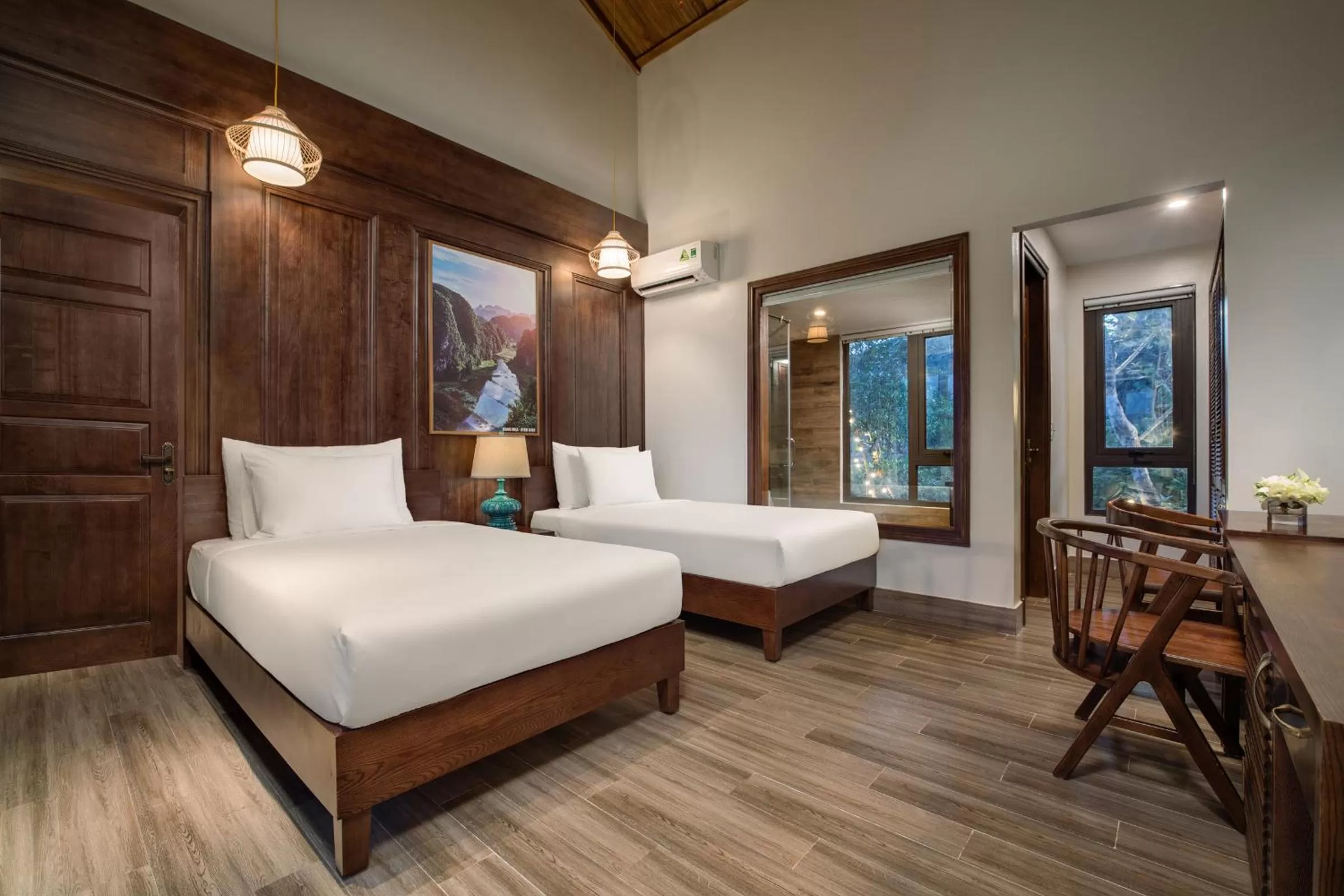 Photo of the whole room, Bed in Bai Dinh Riverside Resort & Spa