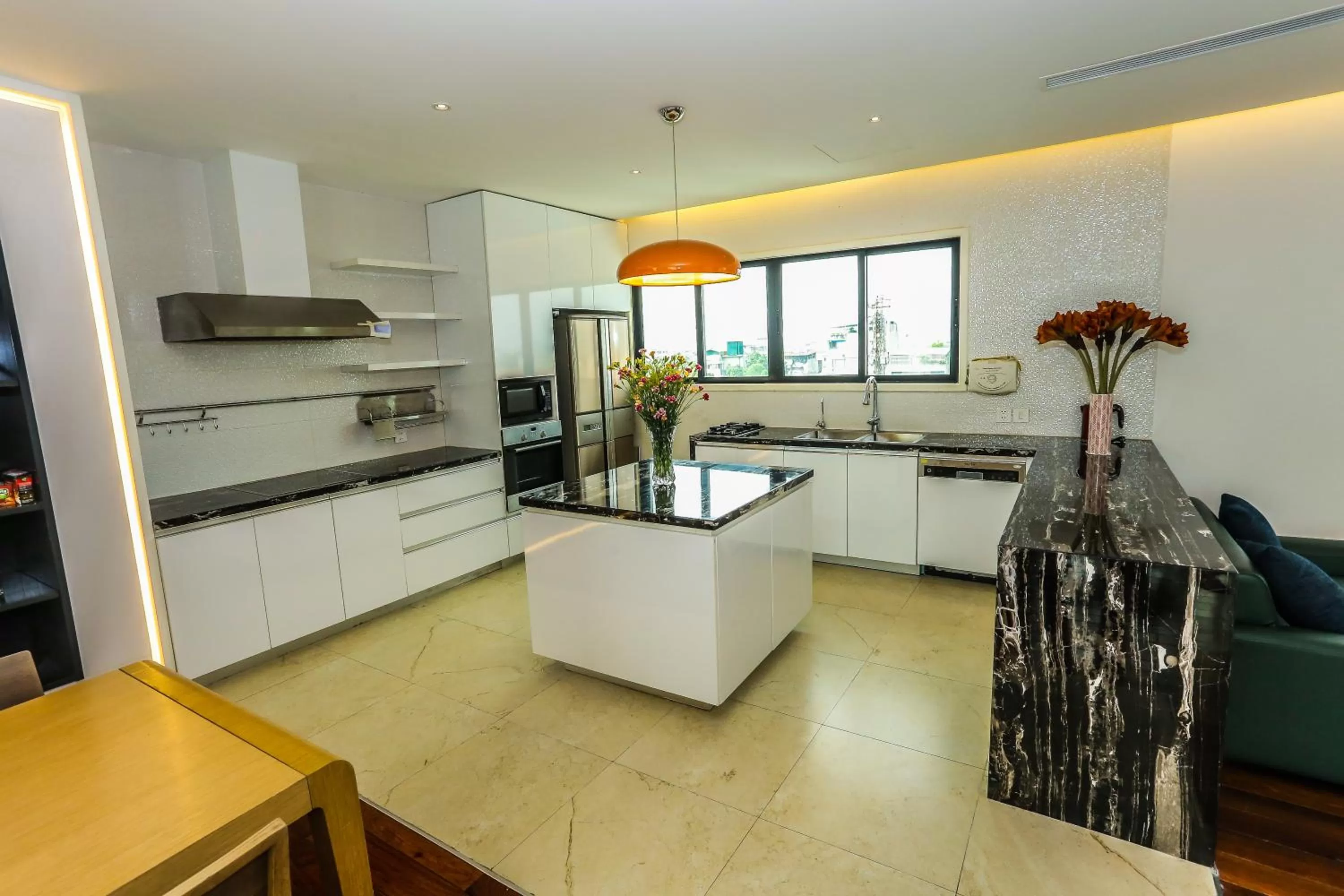 Kitchen or kitchenette in HNC Premier Hotel & Residences