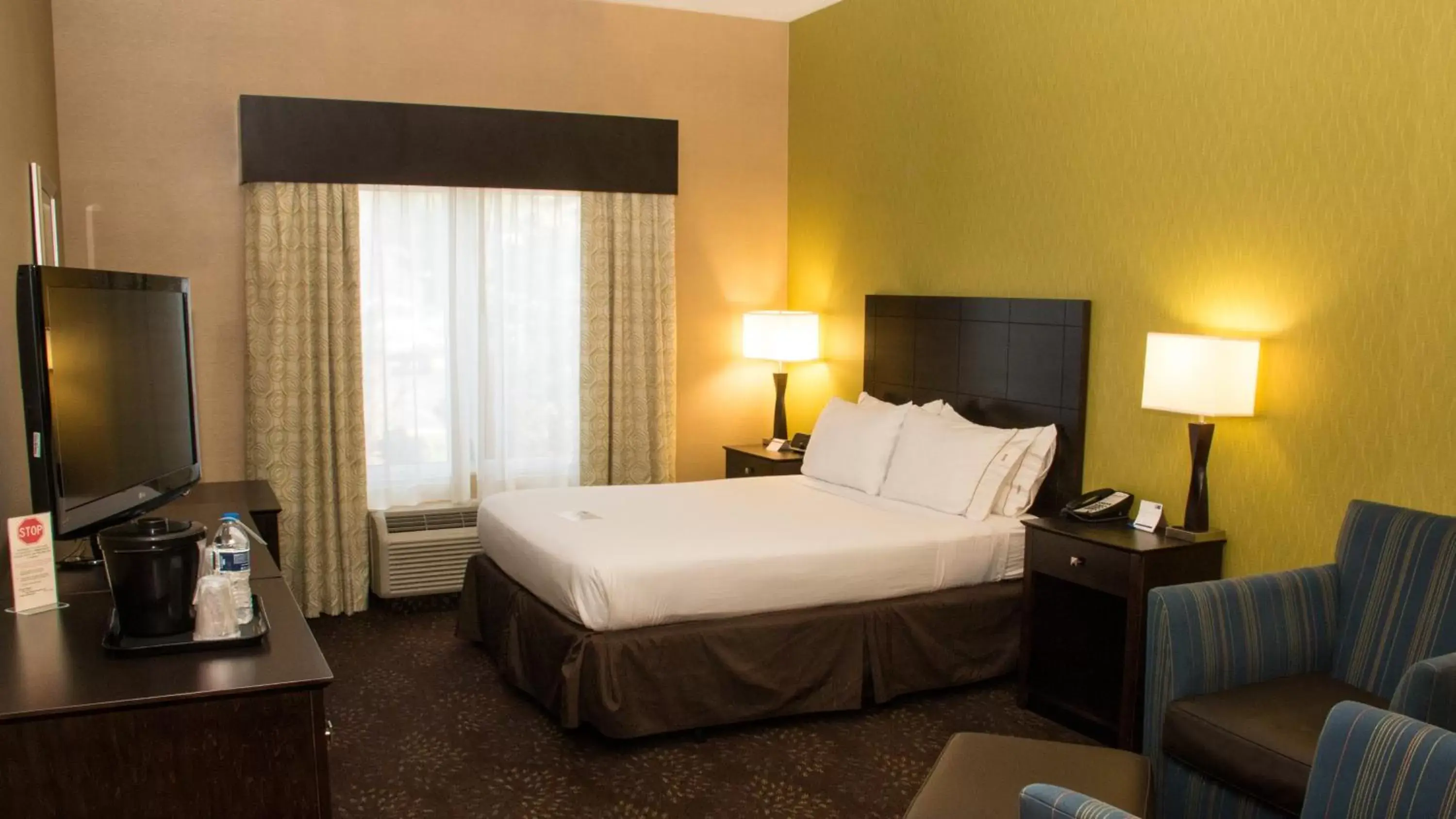 Photo of the whole room, Bed in Holiday Inn Express Hotel & Suites Saginaw, an IHG Hotel