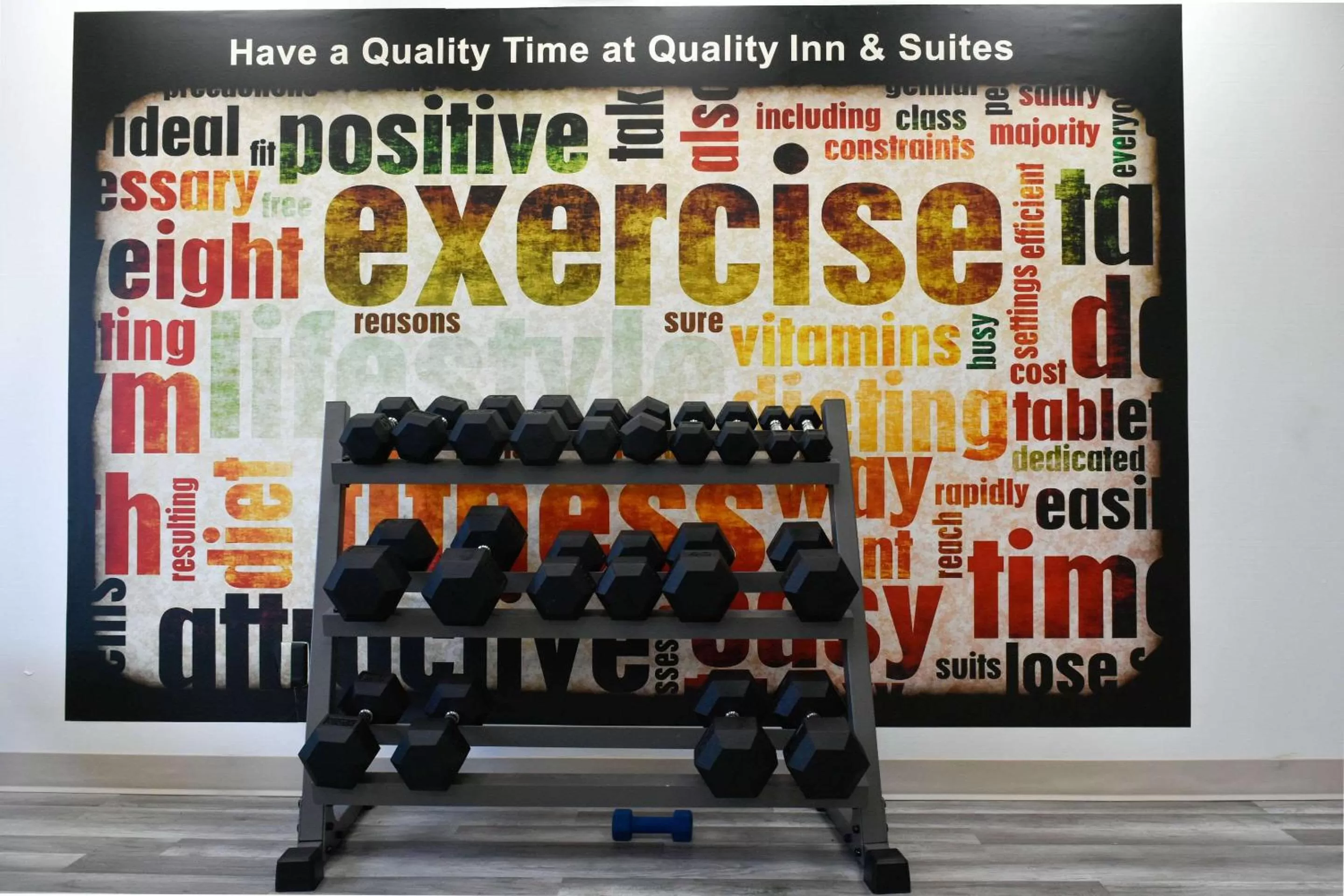 Fitness centre/facilities in Quality Inn & Suites Brooks Louisville South
