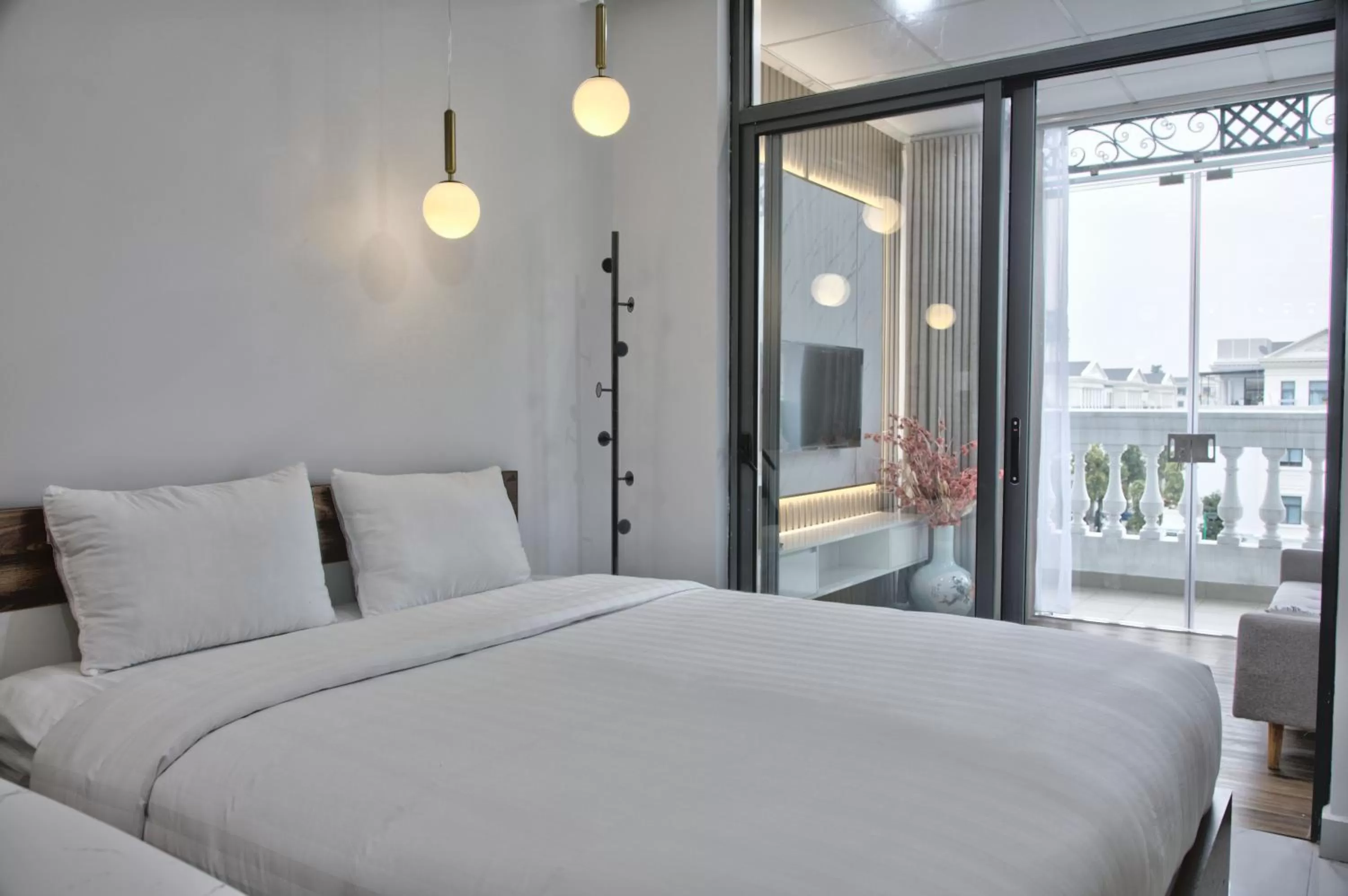 Nearby landmark, Bed in The Flamboyant #StayWork Vinhomes Marina