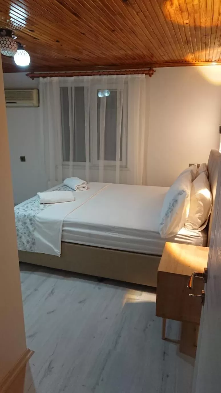 Night, Bed in Ali's Pension ada alis