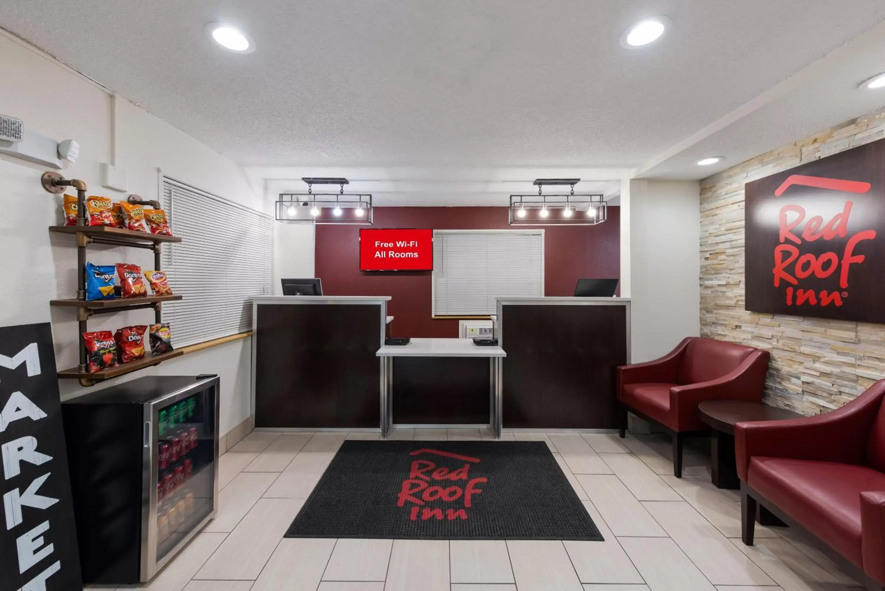 Lobby or reception in Red Roof Inn Findlay