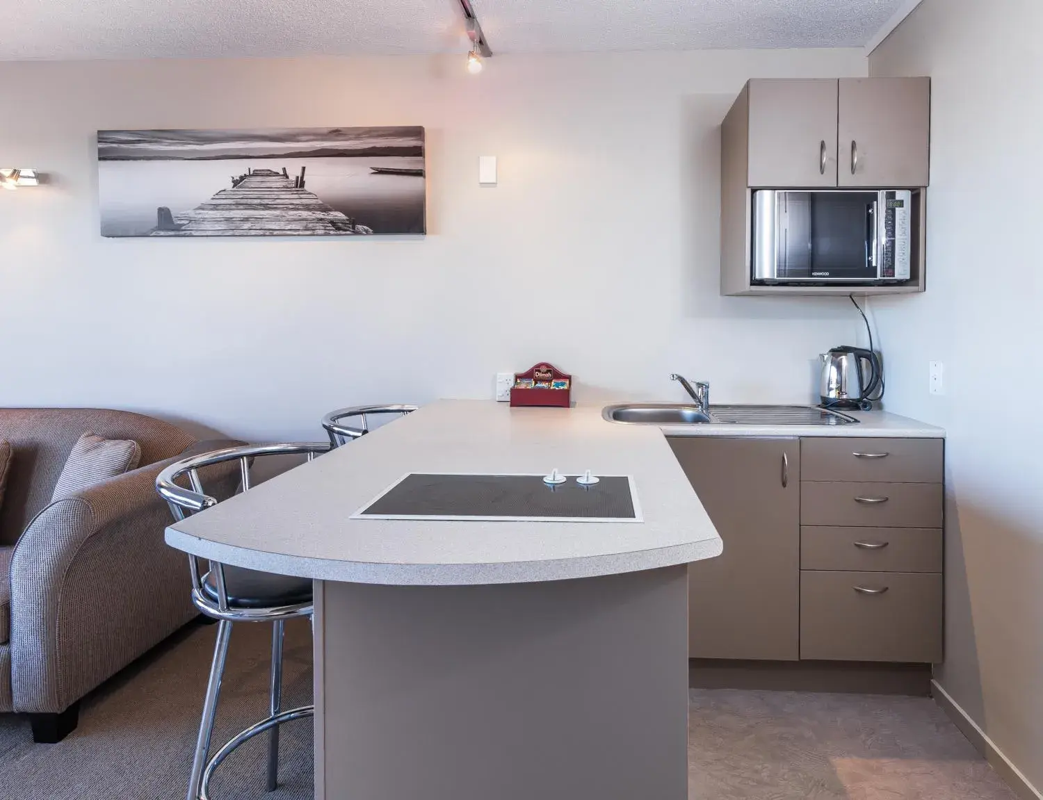 Photo of the whole room, Kitchen/Kitchenette in Twin Peaks Lakeside Inn