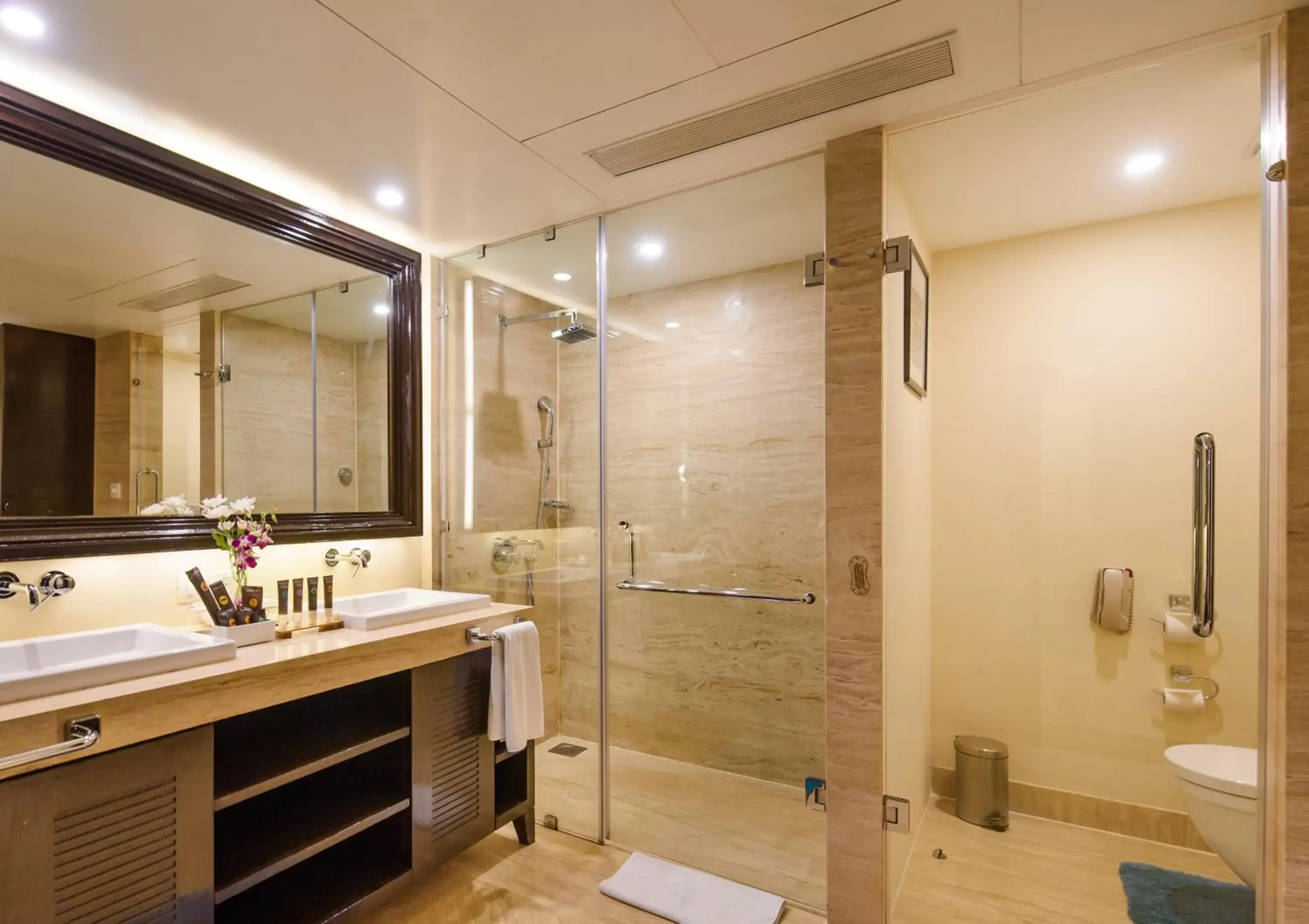 Shower, Bathroom in Novotel Goa Resort & Spa