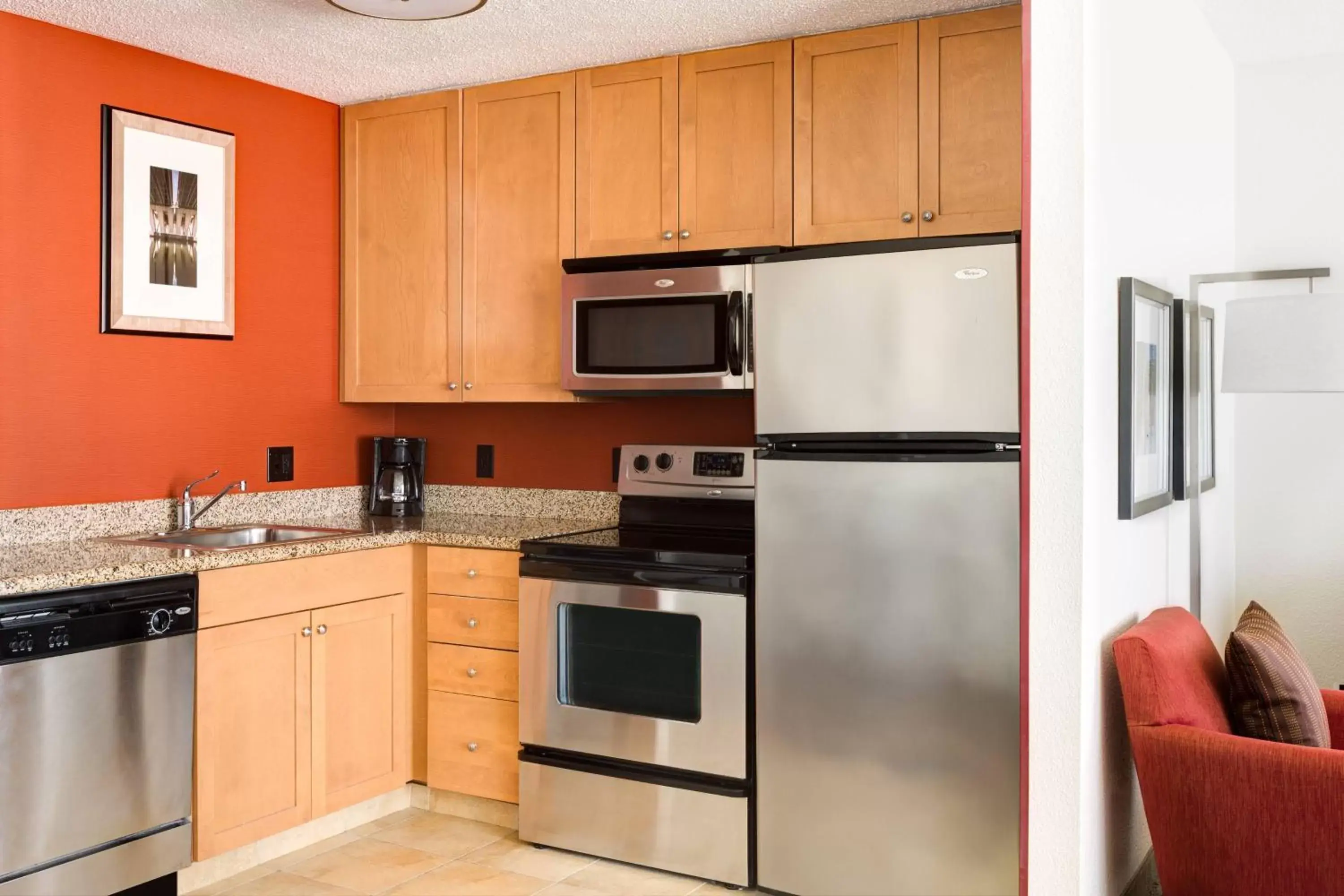Kitchen or kitchenette, Kitchen/Kitchenette in Residence Inn by Marriott National Harbor Washington, D.C. Area