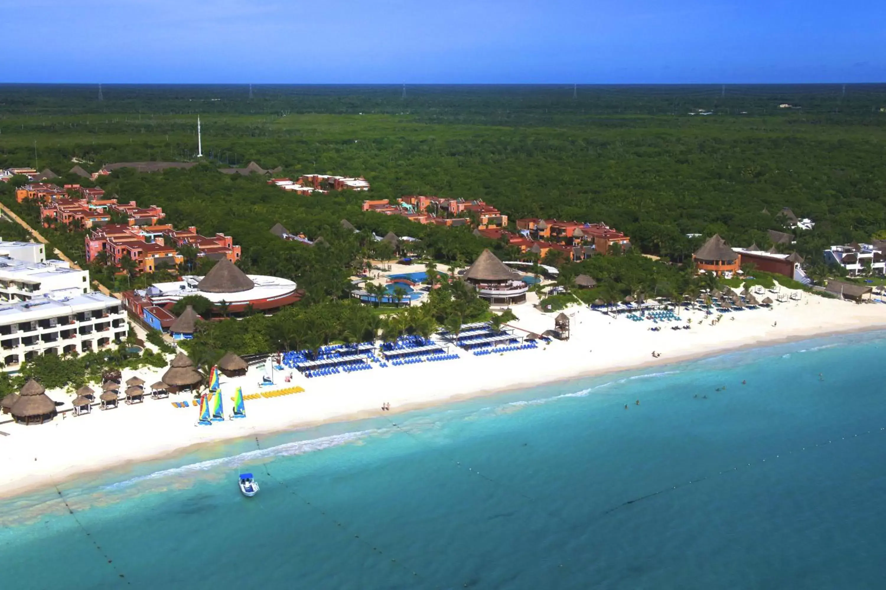 Bird's eye view, Bird's-eye View in Catalonia Playa Maroma - All Inclusive