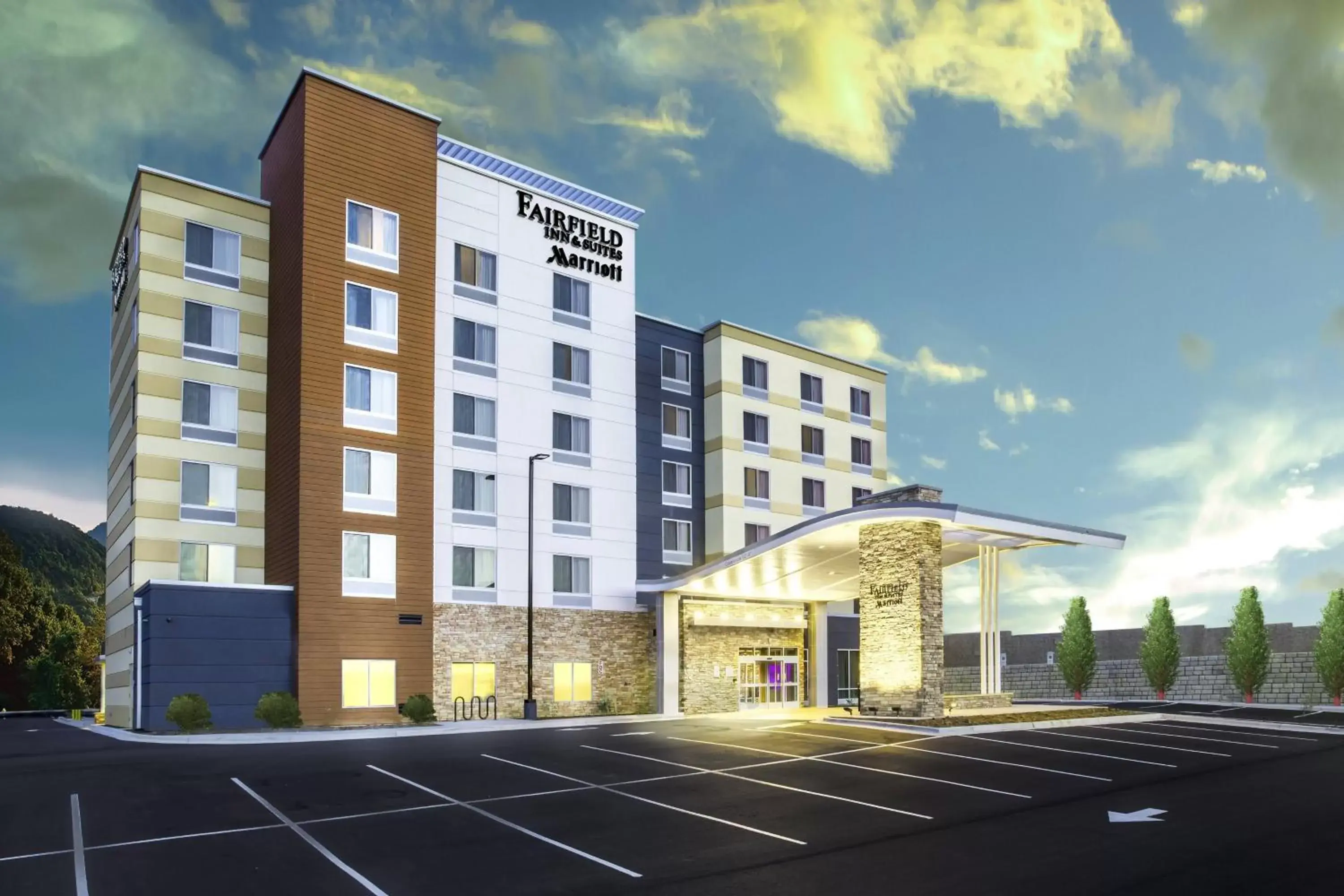 Property Building in Fairfield Inn & Suites by Marriott Asheville Tunnel Road