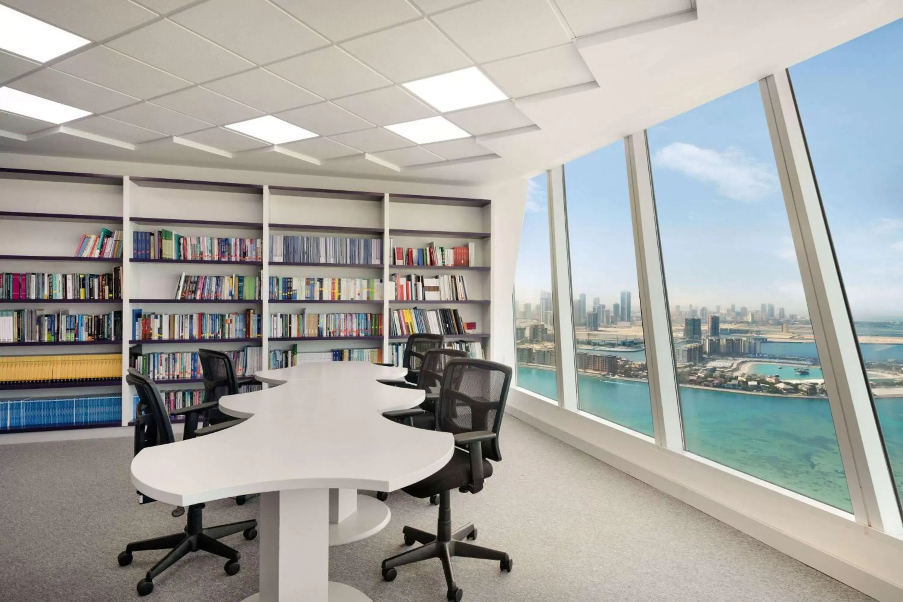 Meeting/conference room, Library in Wyndham Grand Manama