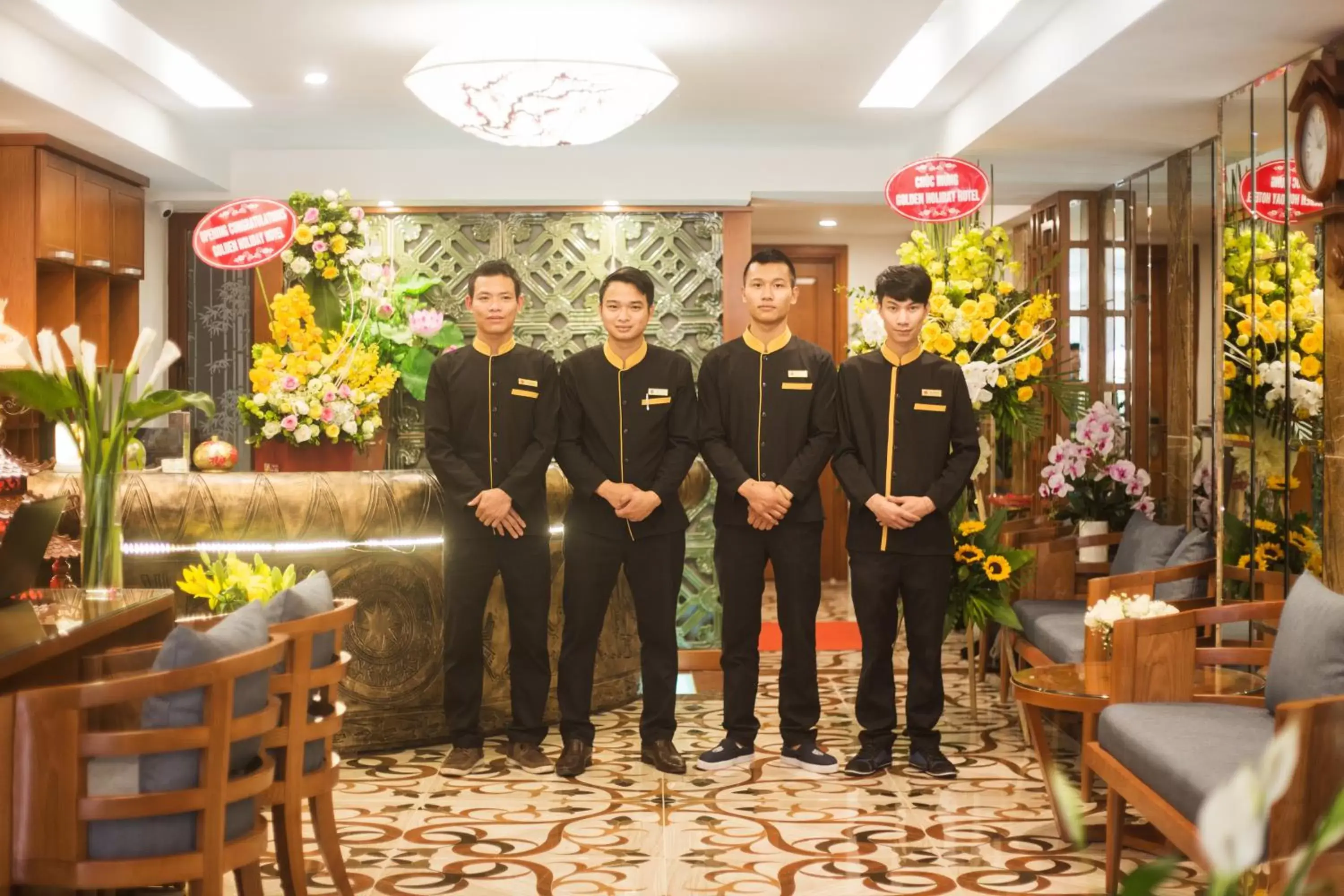 Staff in Hanoi Golden Holiday Hotel
