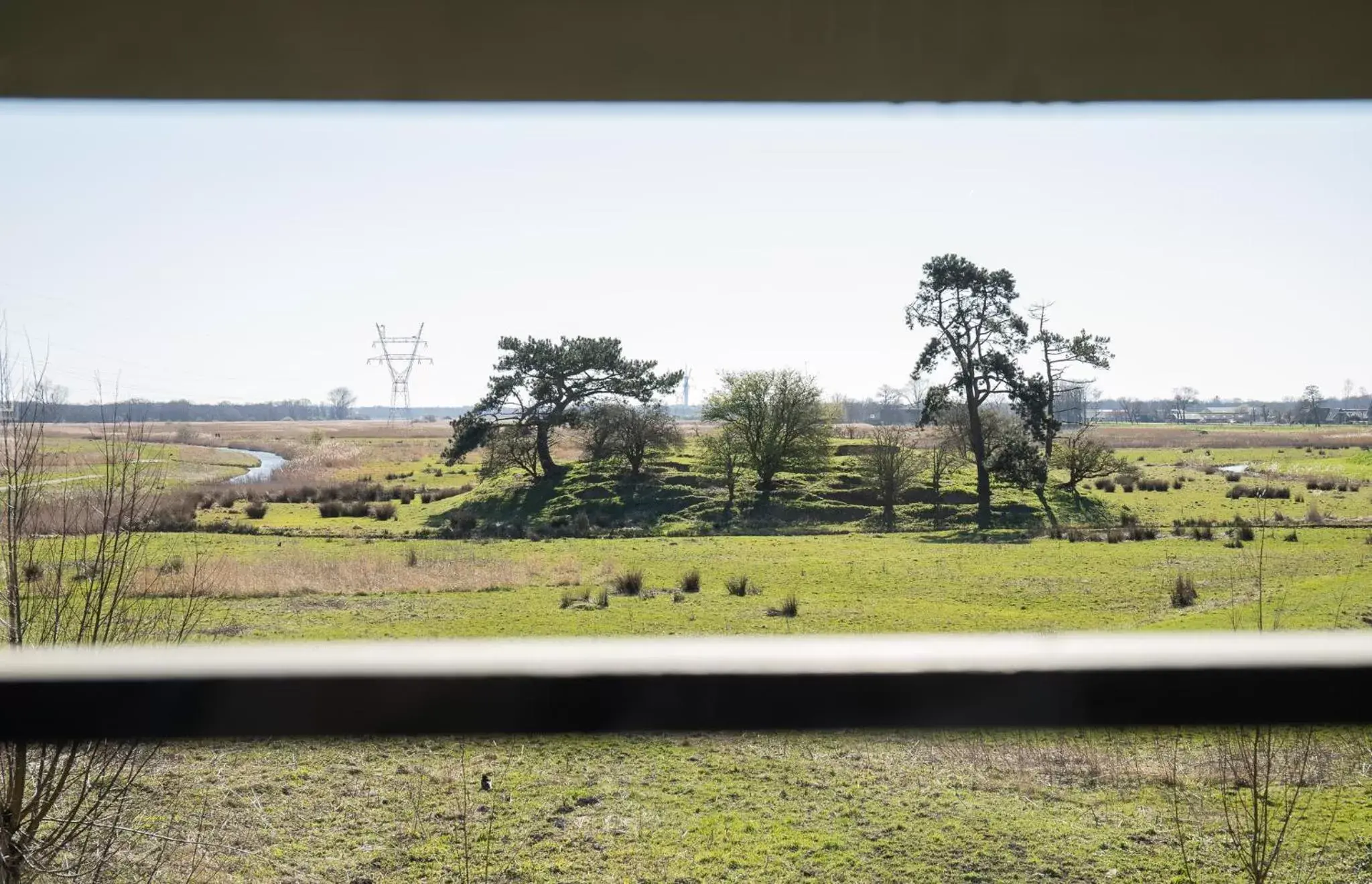 Garden view in Boerenhofstede de Overhorn