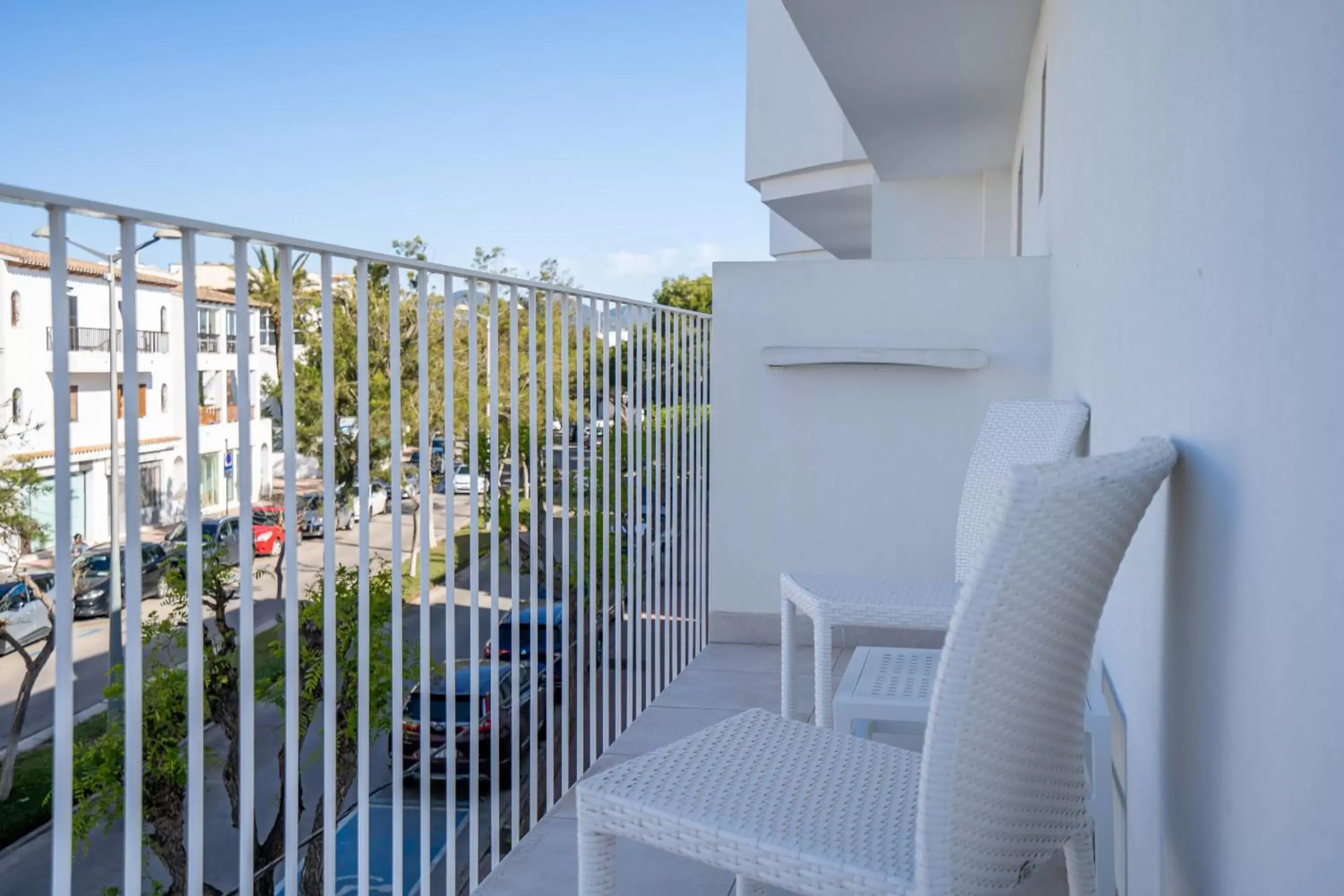 Balcony/Terrace in INNER Hotel Rupit "Adults Only"