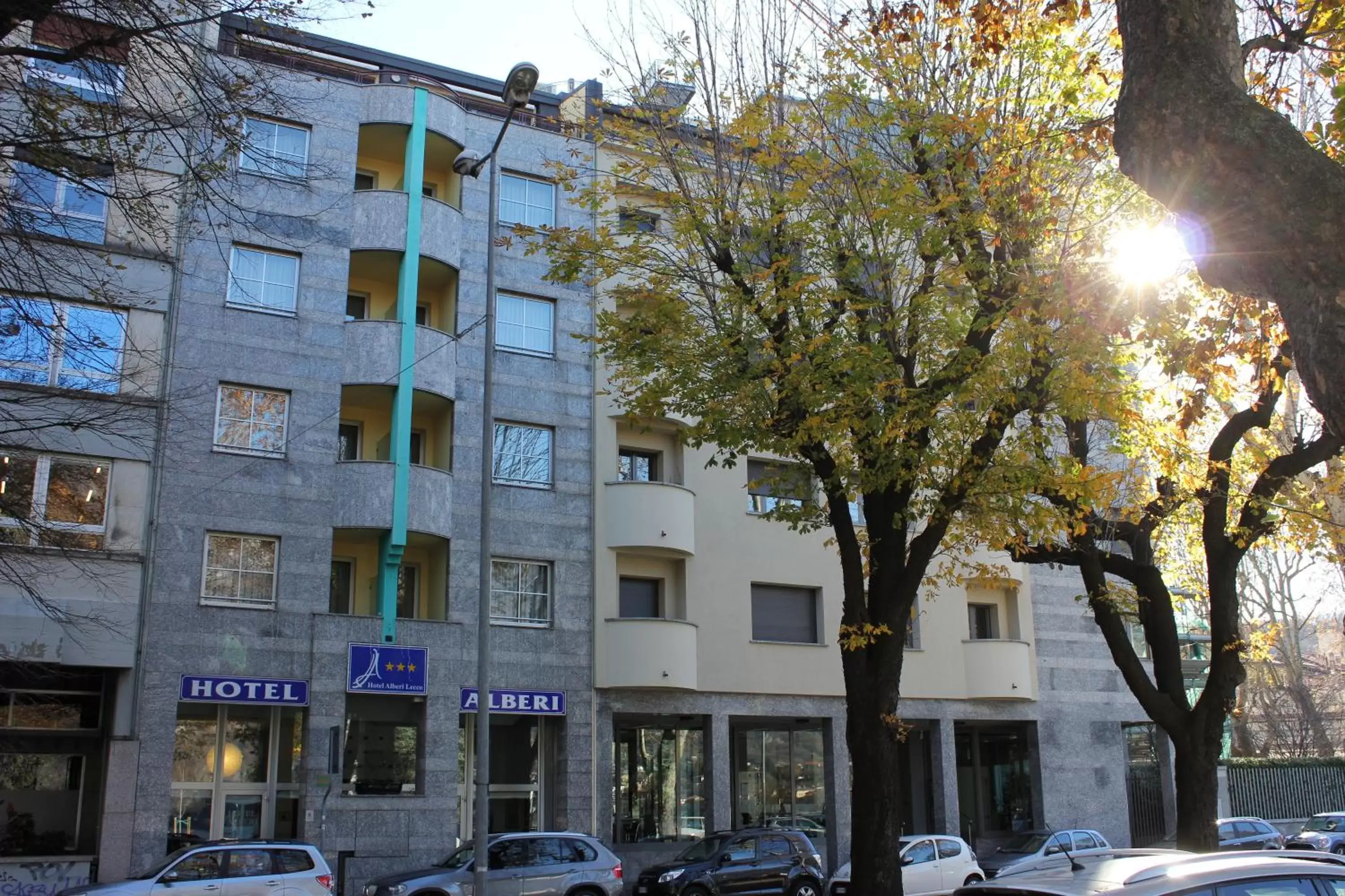 Facade/entrance, Property Building in Hotel Alberi