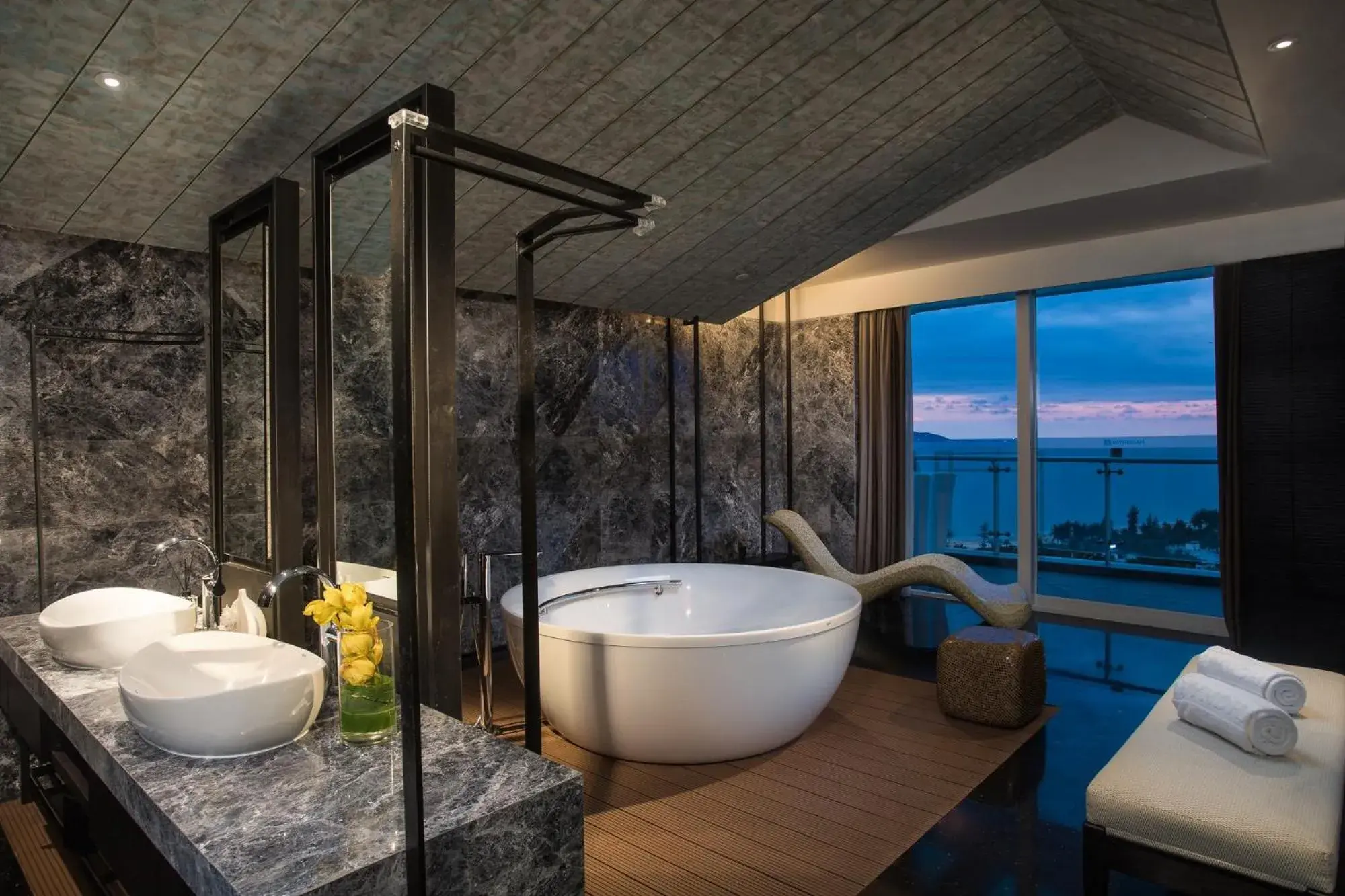 Bathroom in Wyndham Sanya Bay