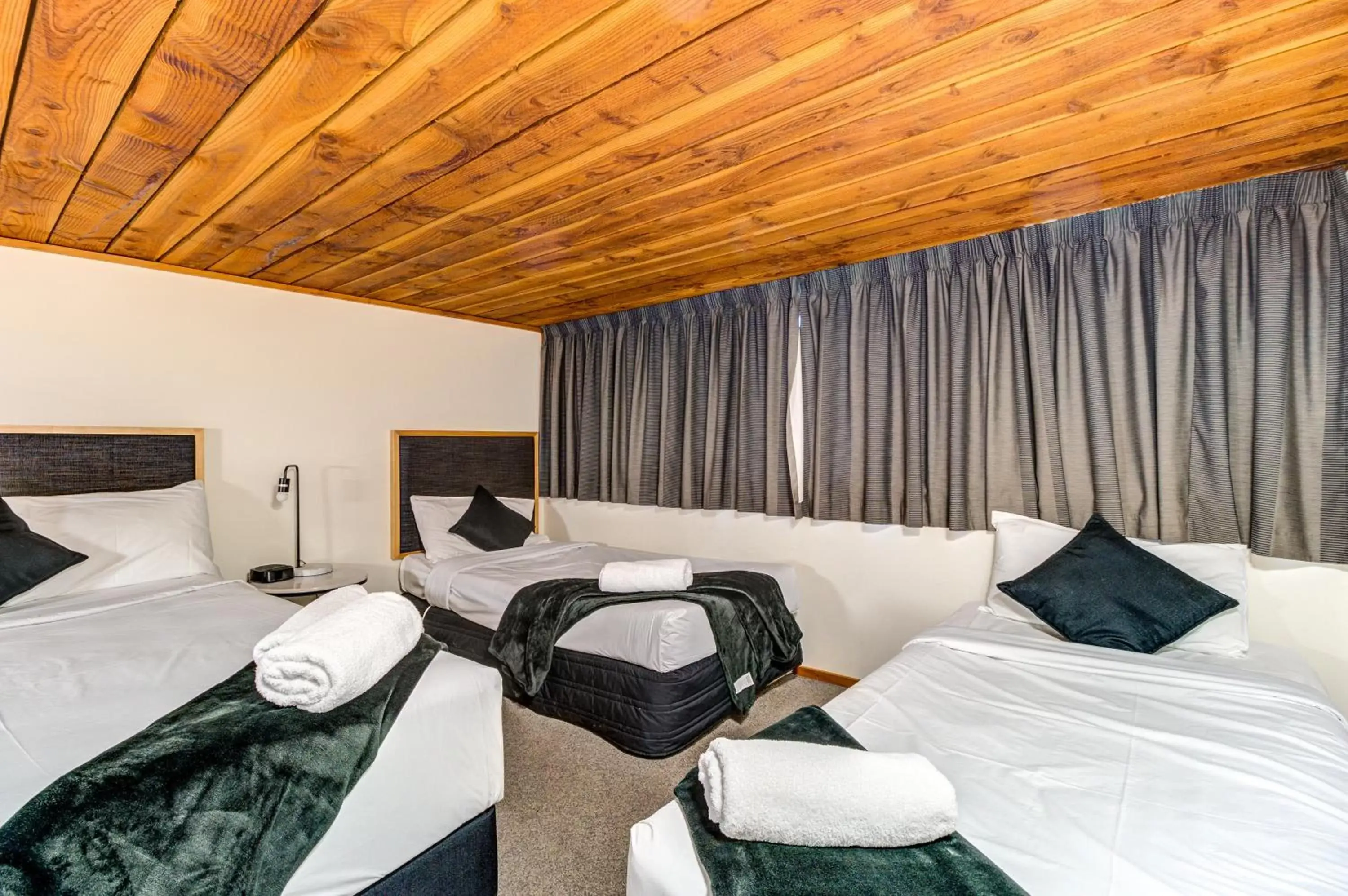 Bedroom, Bed in The Lofts Apartments