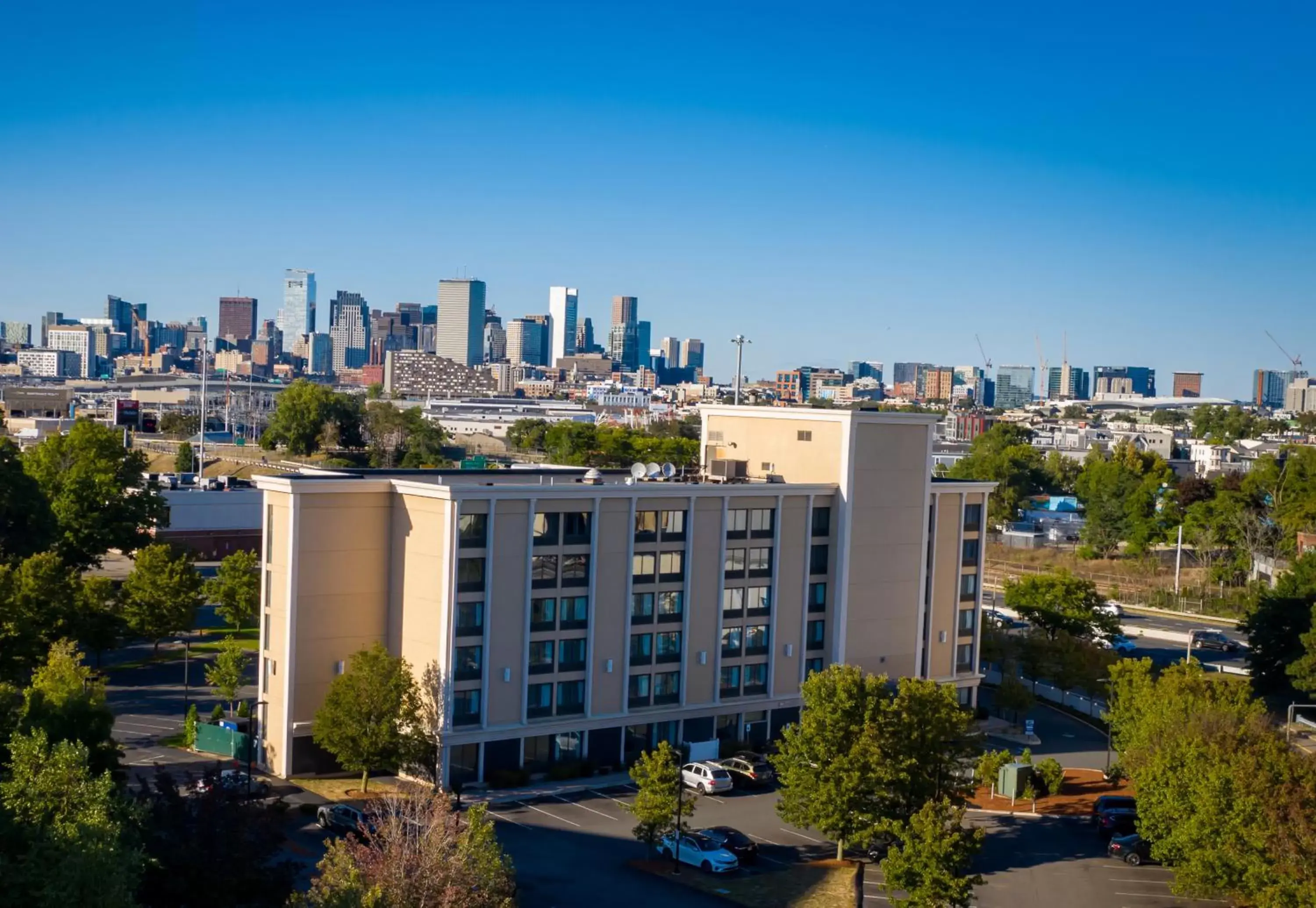 Property building in Holiday Inn Express Boston, an IHG Hotel