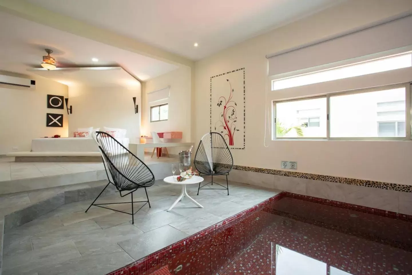 Living room in Casa Kaoba Hotel & Suites